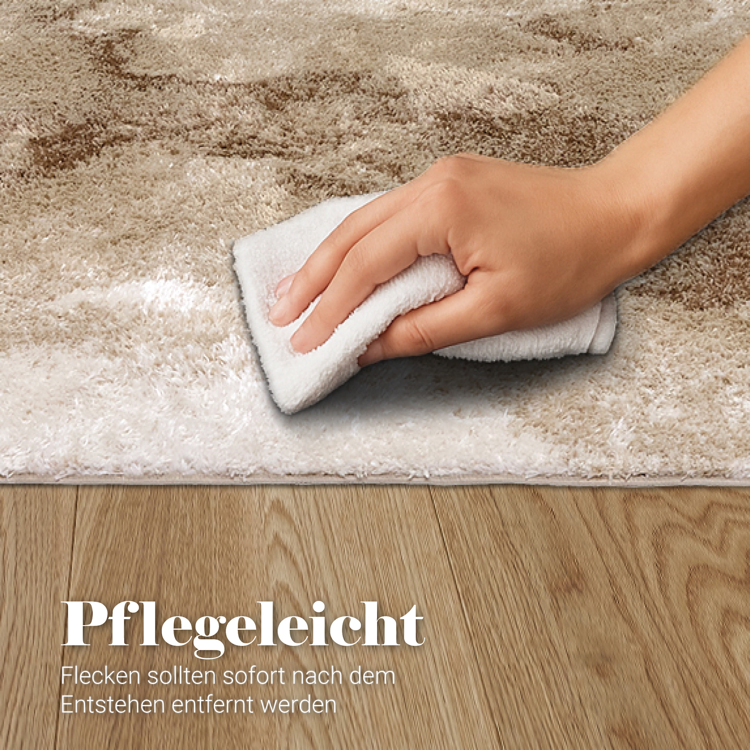 ASTRA Hochflor-Teppich »Paulie 251«, rechteckig, 25 mm Höhe, Langflor, Shaggy, Wohnzimmer, Schlafzimmer