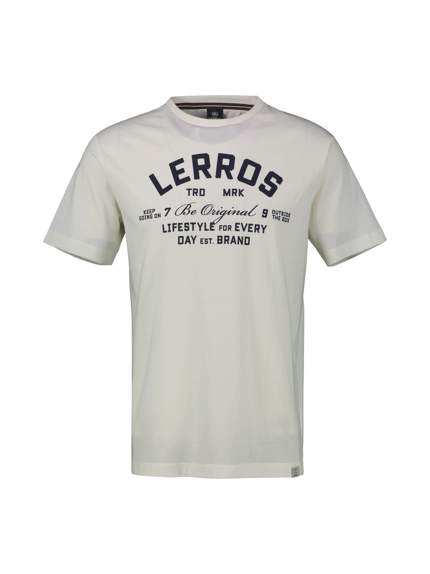 LERROS T-Shirt "LERROS Sommerliches T-Shirt mit Print" günstig online kaufen