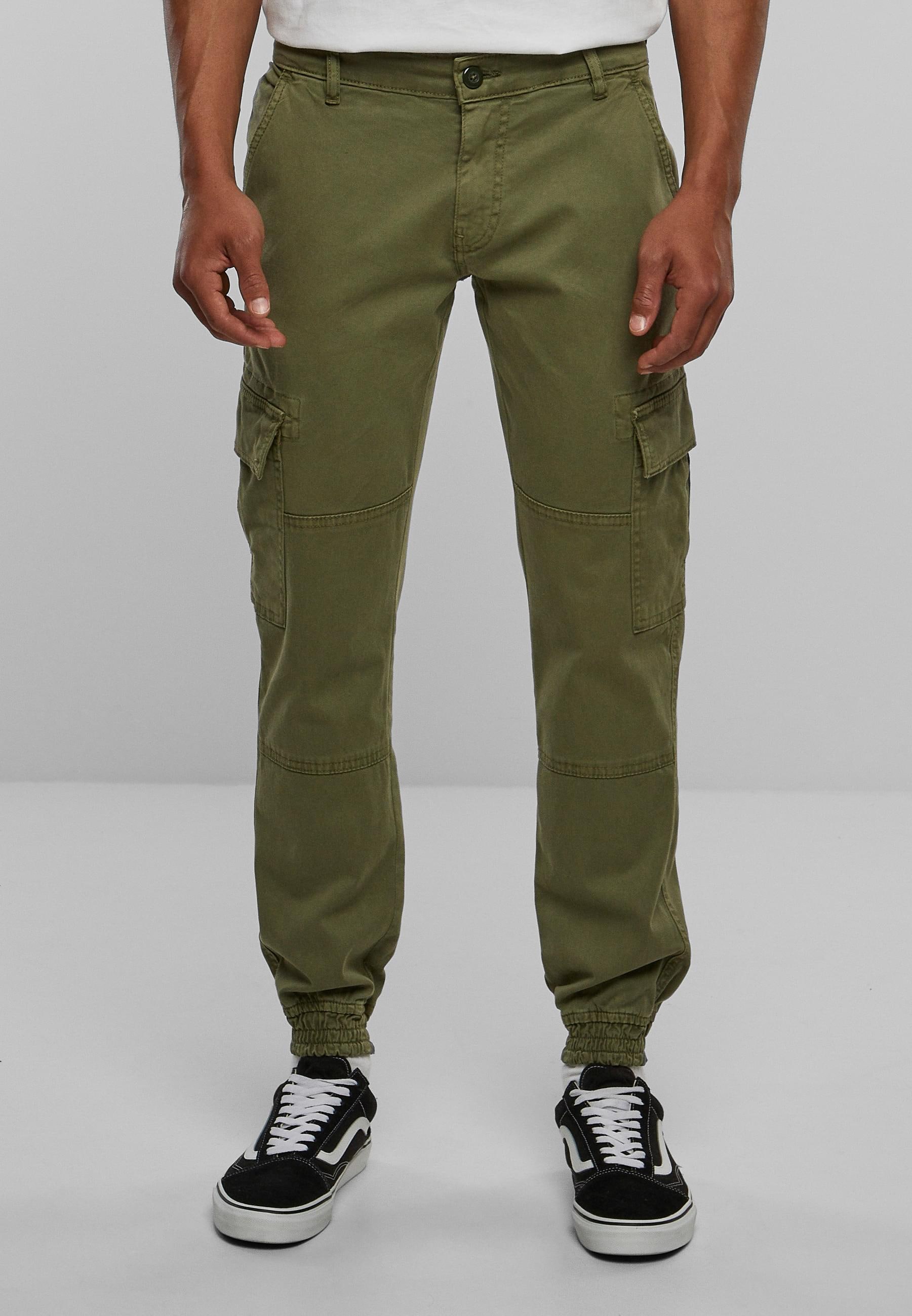 URBAN CLASSICS Cargohose »Urban Classics Herren Washed Cargo Twill Jogging Pants«, (1 tlg.)