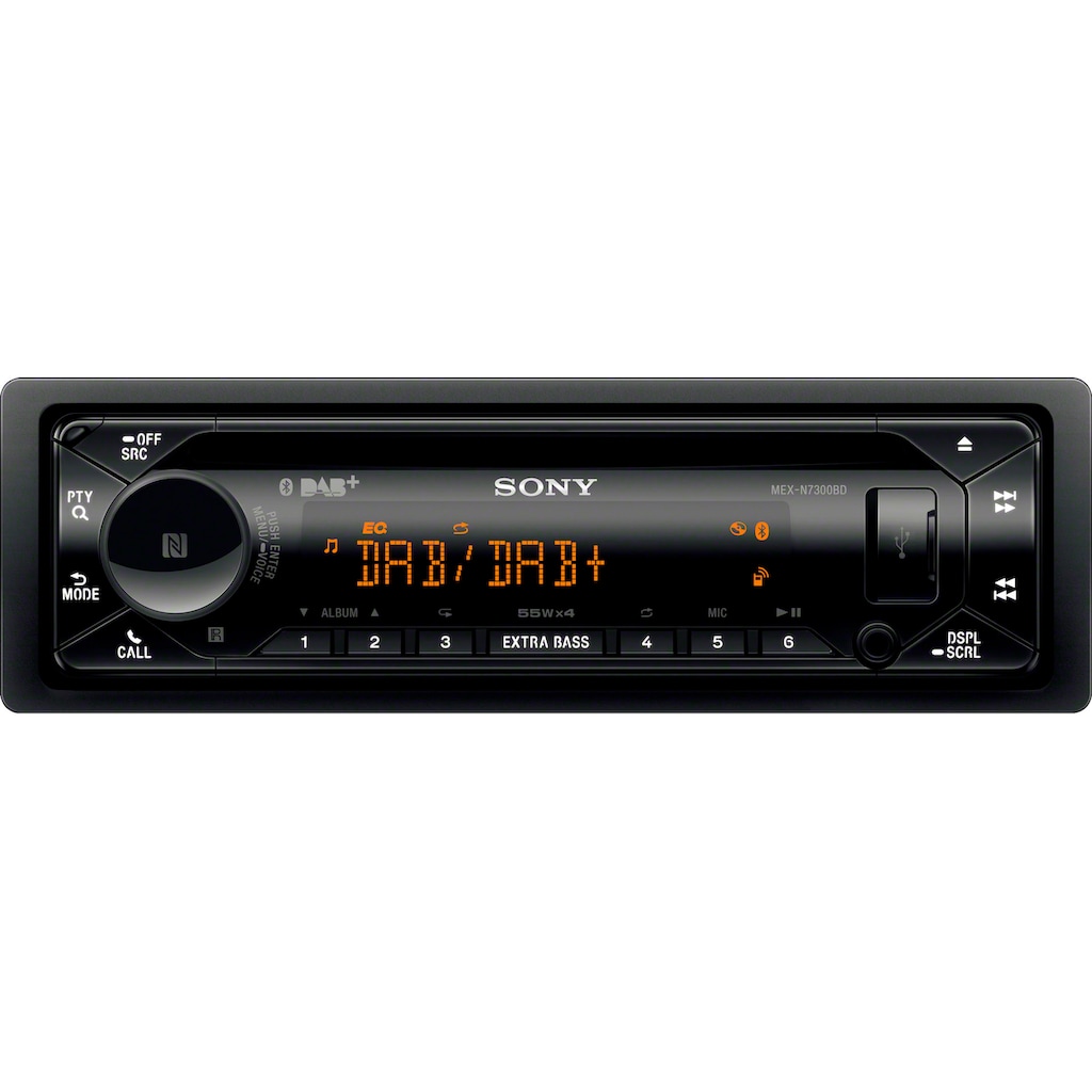 Sony Autoradio »MEXN7300KIT«, (Bluetooth Digitalradio (DAB+) 55 W)