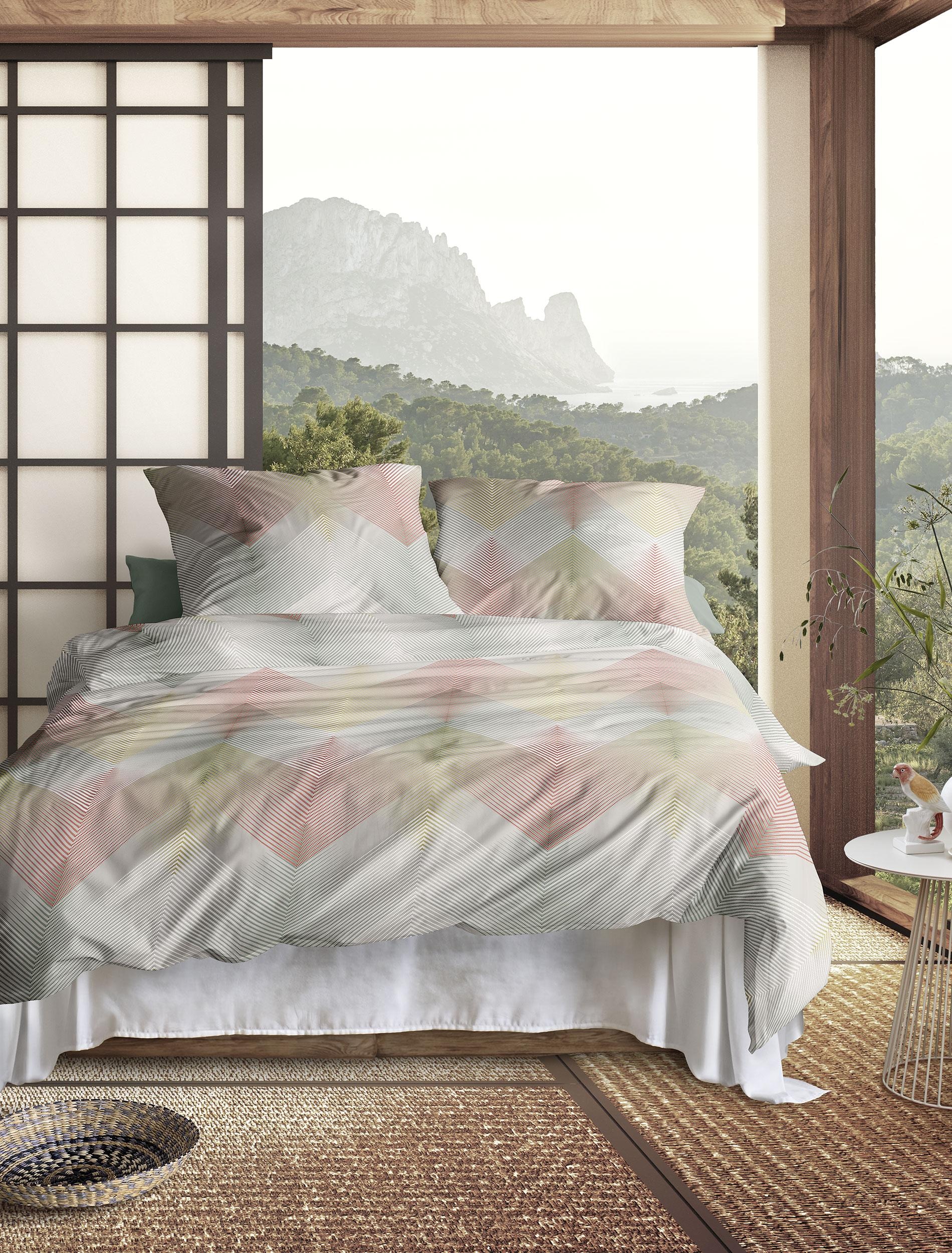 Irisette Bettwäsche "Wave 8624" 2 Stk. anschmiegsam und atmungsaktiv, Ganzj günstig online kaufen