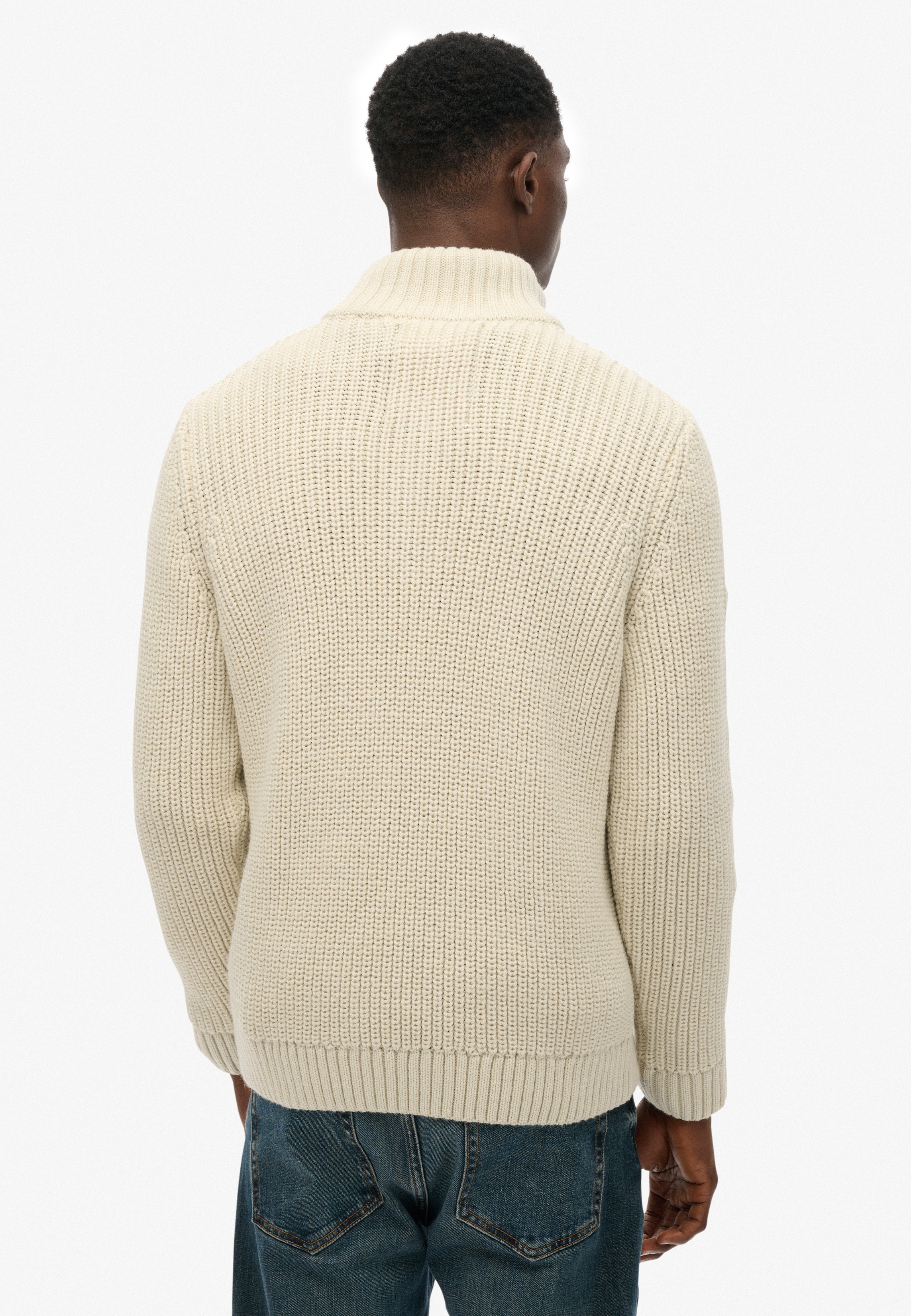 Thumbnail - Superdry Strickpullover "JACOB CABLE KNIT HALF ZIP"