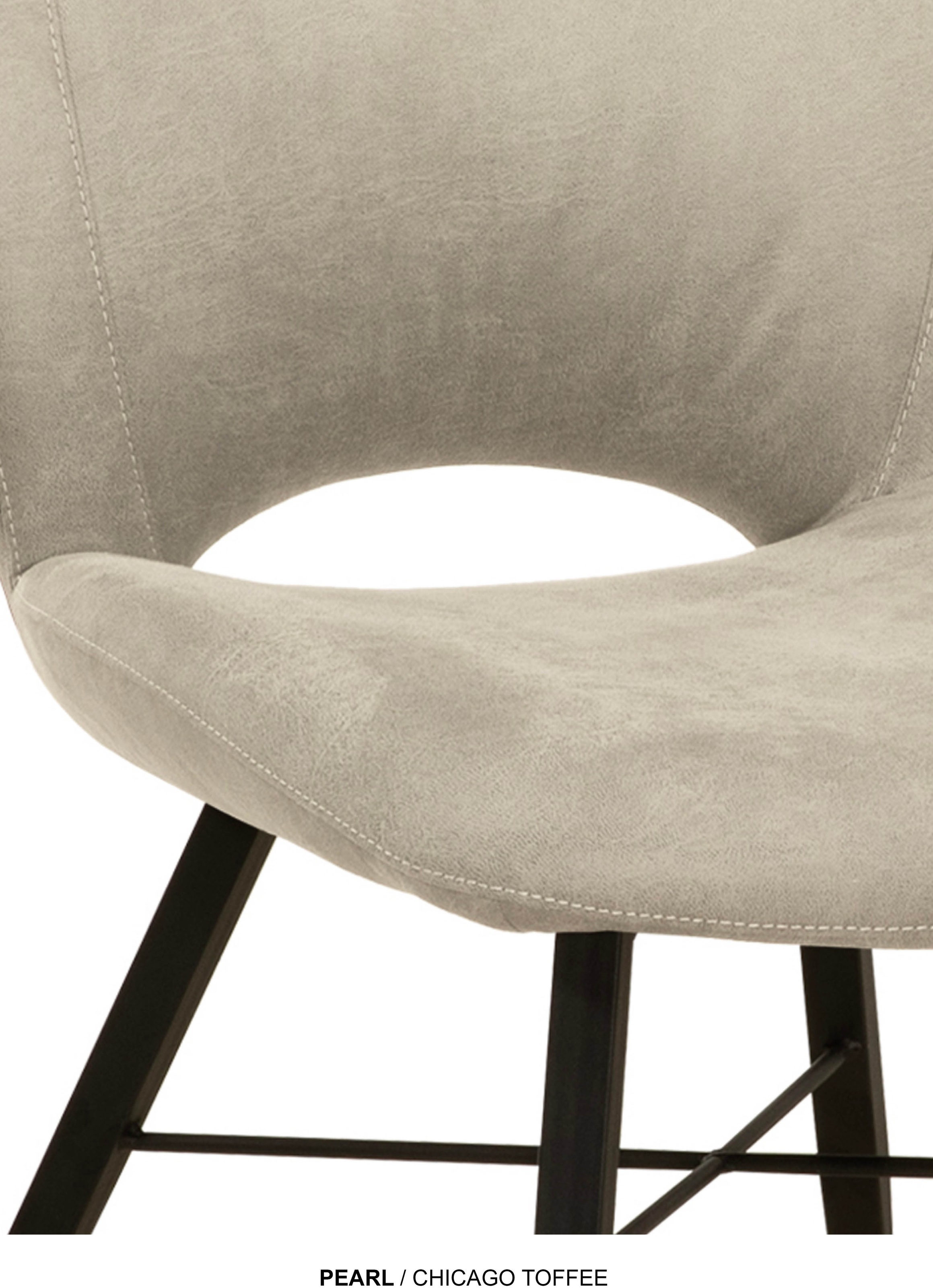 OMG Design Esszimmerstuhl »Pearl« (Set) 2 Stk.Esszimmerstuhl, pflegeleichter Bezug