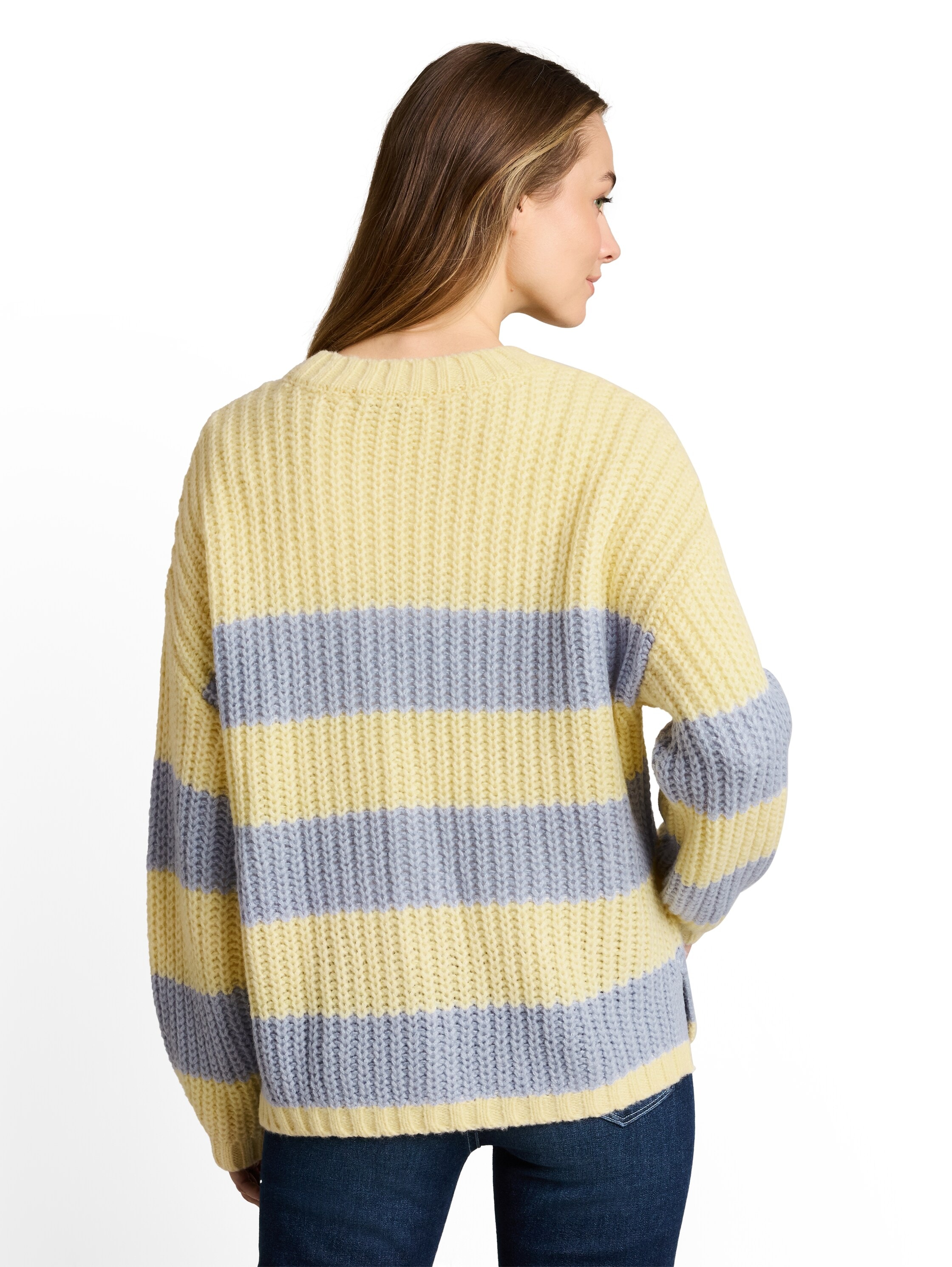 TOM TAILOR Denim V-Ausschnitt-Pullover