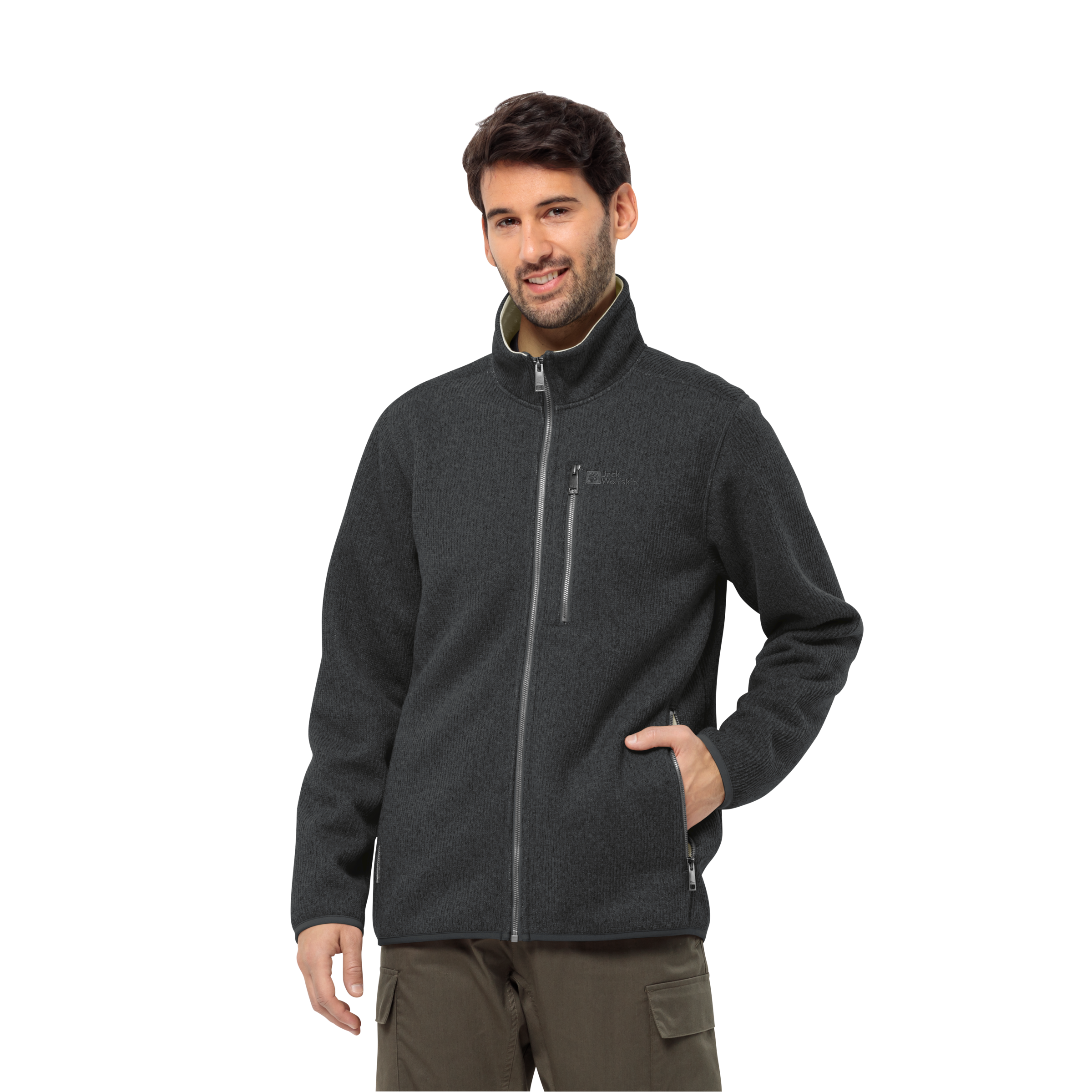 Jack Wolfskin Fleecejacke "ROBSON FJORD JACKET", Wärmend, winddicht, Überga günstig online kaufen