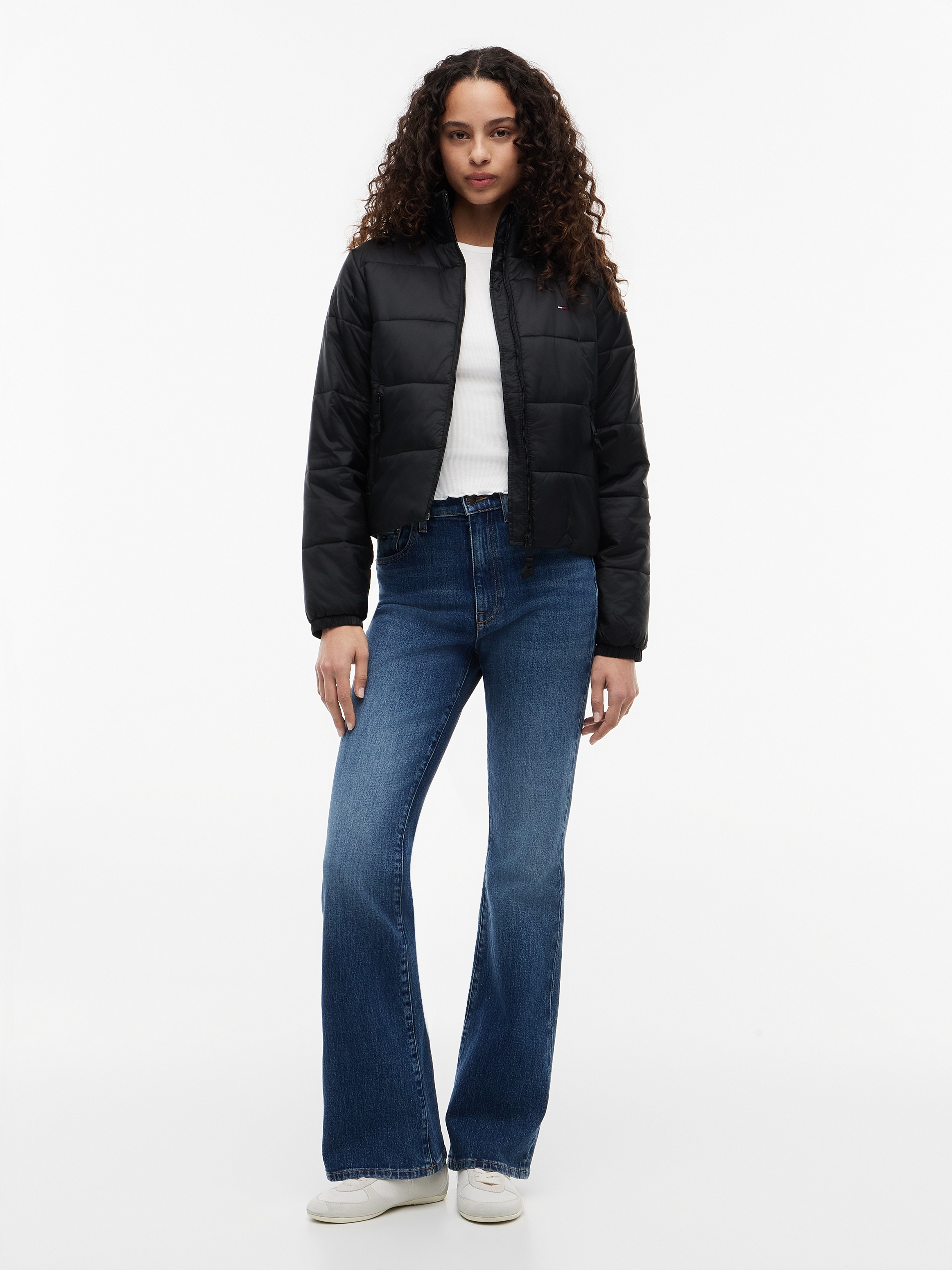 Tommy Jeans Steppjacke »TJW REG PADDED JACKET« Steppware, Reißverschlusstaschen, Stehkragen