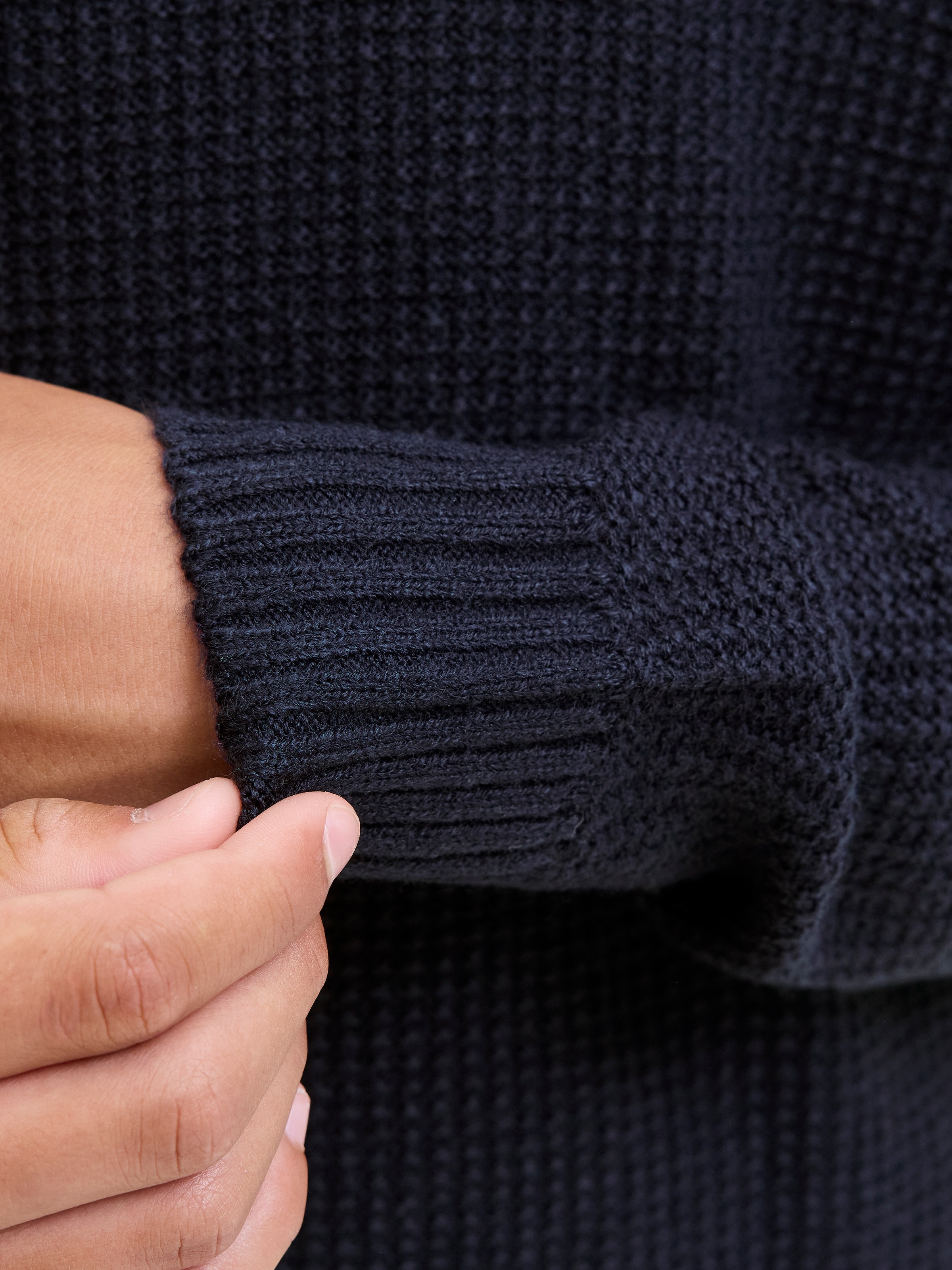 Jack & Jones Junior Rundhalspullover »JJROY KNIT CREW NECK AW25 JNR«