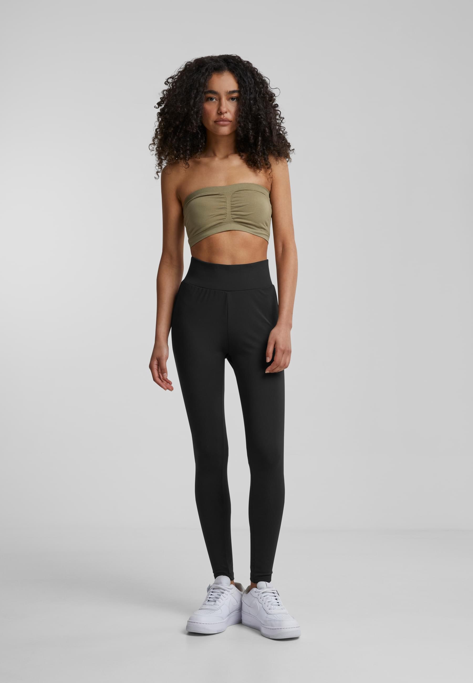 URBAN CLASSICS Leggings »Urban Classics Damen Ladies High Waist Leggings«, (1 tlg.)