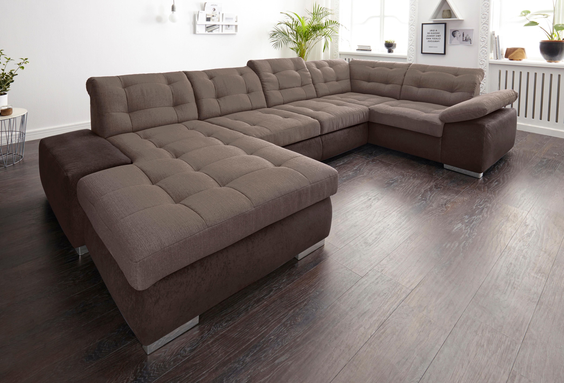 sit&more Sit&more sofa »Ontario U-Form« XXL pat...