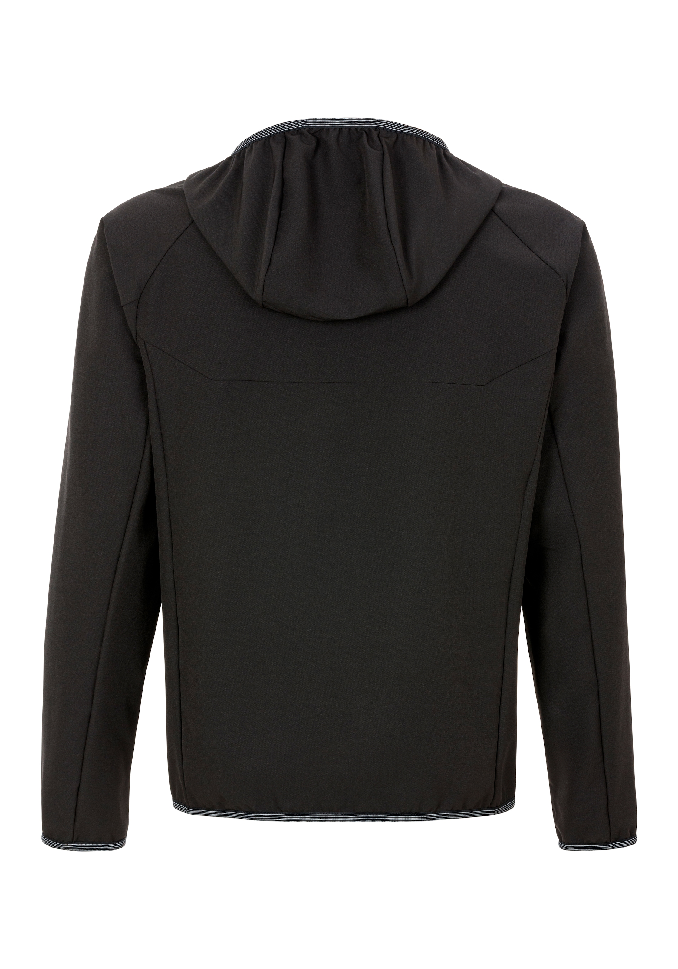 BOSS GREEN Funktionsjacke »L_Commuter«, mit Kapuze, mit gummiertem Markenlabel