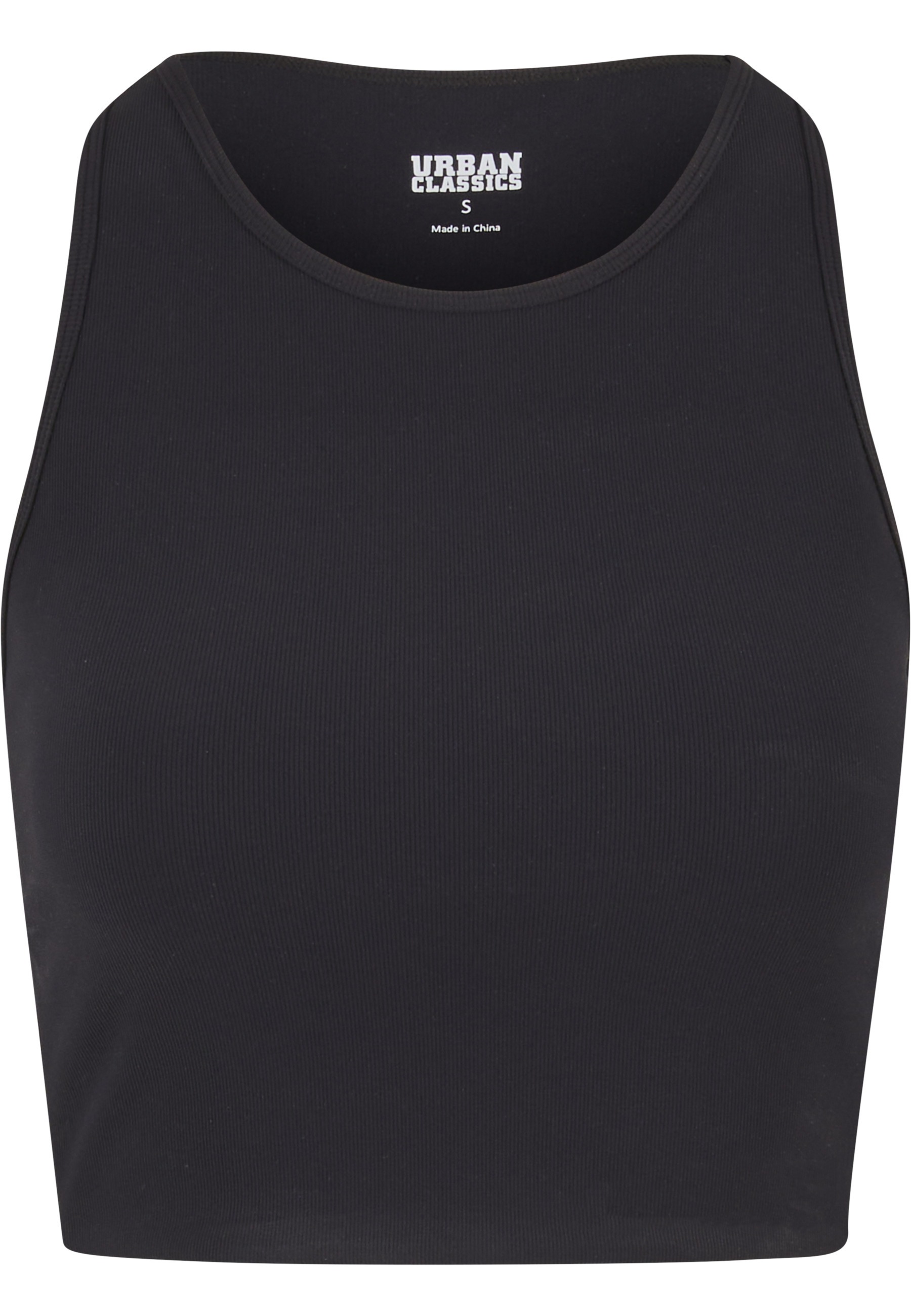 URBAN CLASSICS Muskelshirt "Urban Classics Ladies Sports Top Rib Ladies Sports Top Rib" 1