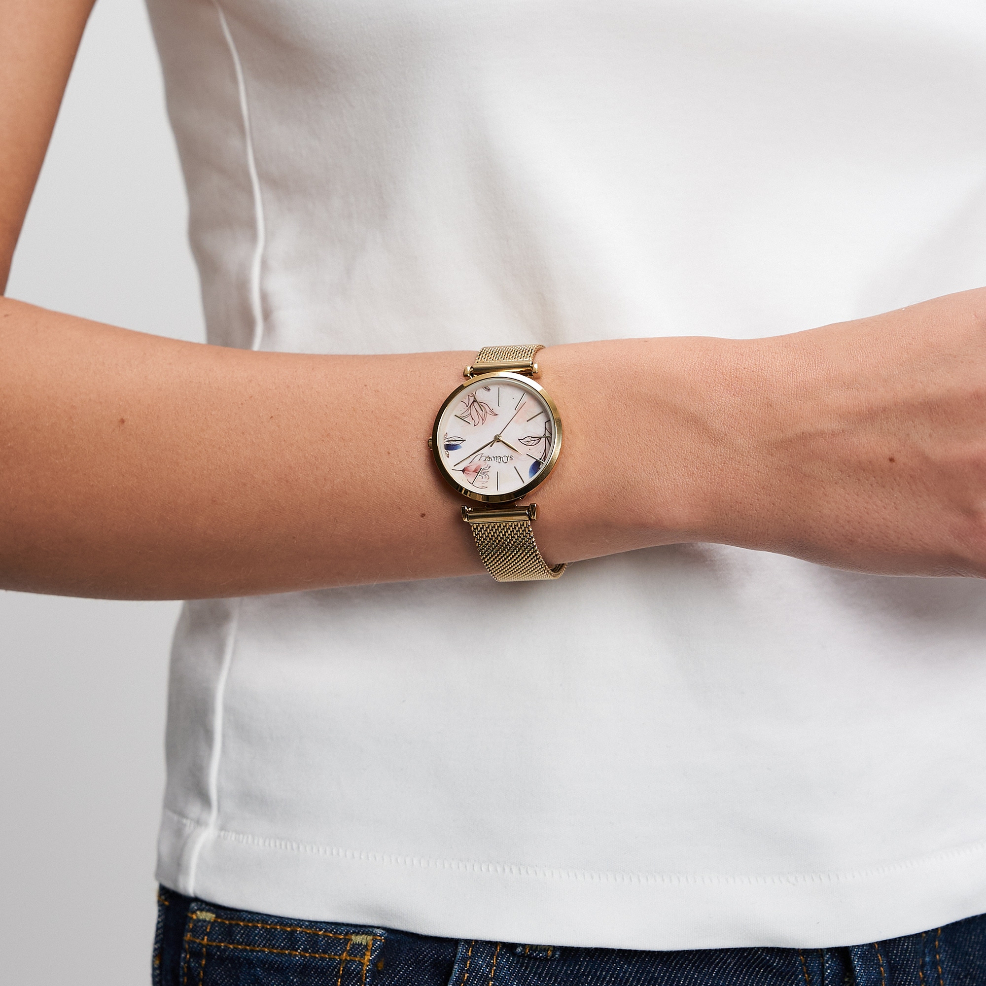 s.Oliver Quarzuhr »Soft Connection« Armbanduhr, Damenuhr, Edelstahlarmband, analog
