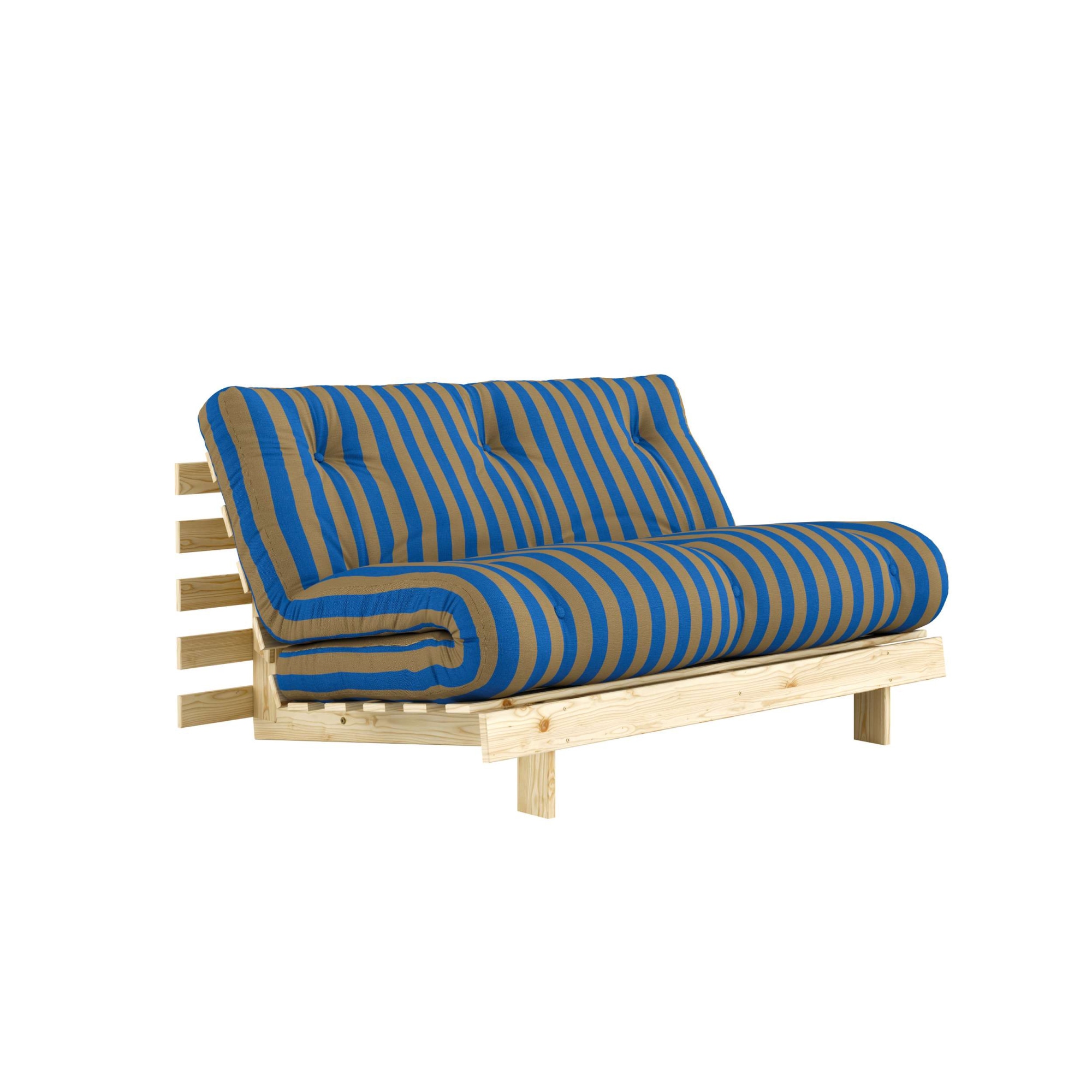 Karup Design Daybett "Roots Sofa Bed, Schlafsofa, Bettfunktion, FSC-Massivholz" Inkl. Futonmatratze, Made in Europe, langlebig, B: 140 oder 160 cm