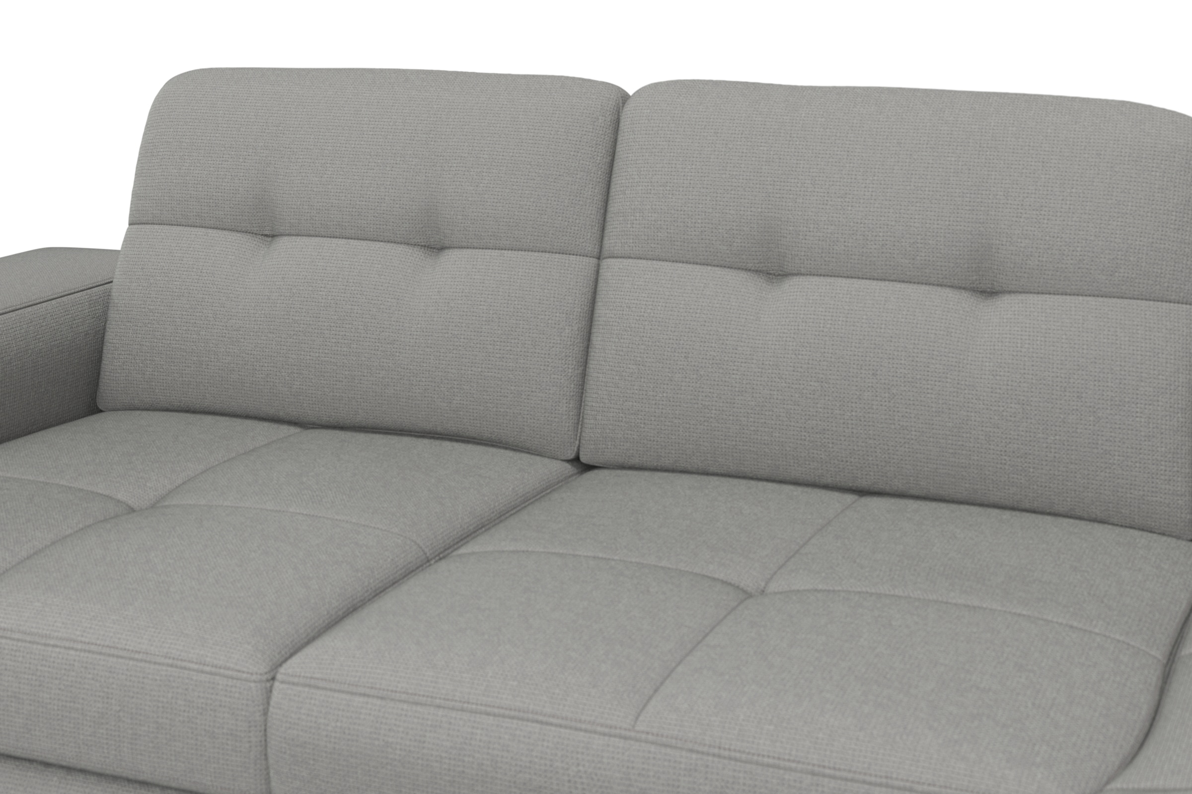 sit&more Ecksofa »Baviene L-Form«, inklusive Sitztiefenverstellung und Federkern, wahlweise Bettfunktion