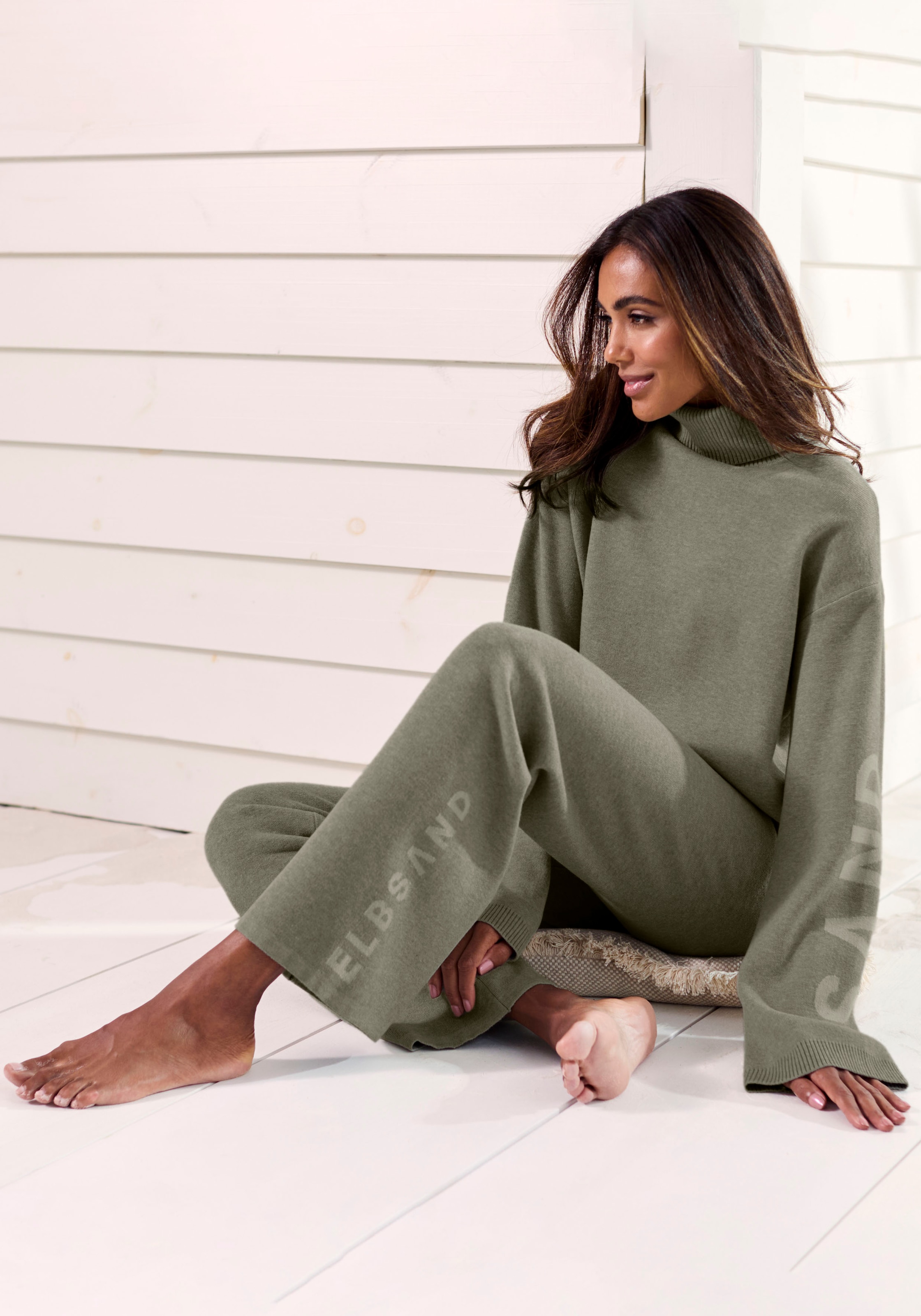 Elbsand Strickhose  aus hochwertigen Strick