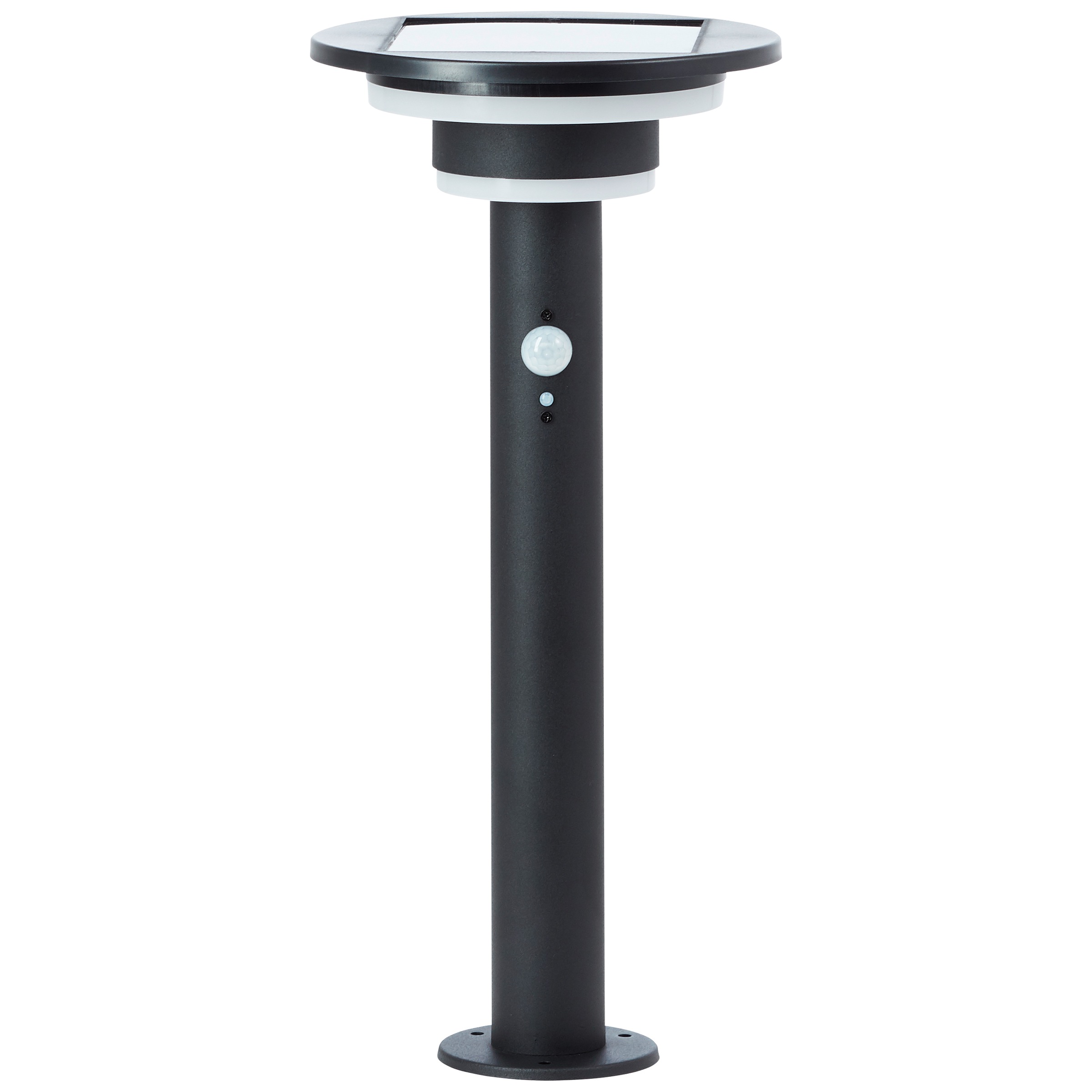 Brilliant LED Sockelleuchte »Garvina«, Solar, 45 cm, 430 lm, 3000 K, Edelstahl, matt schwarz