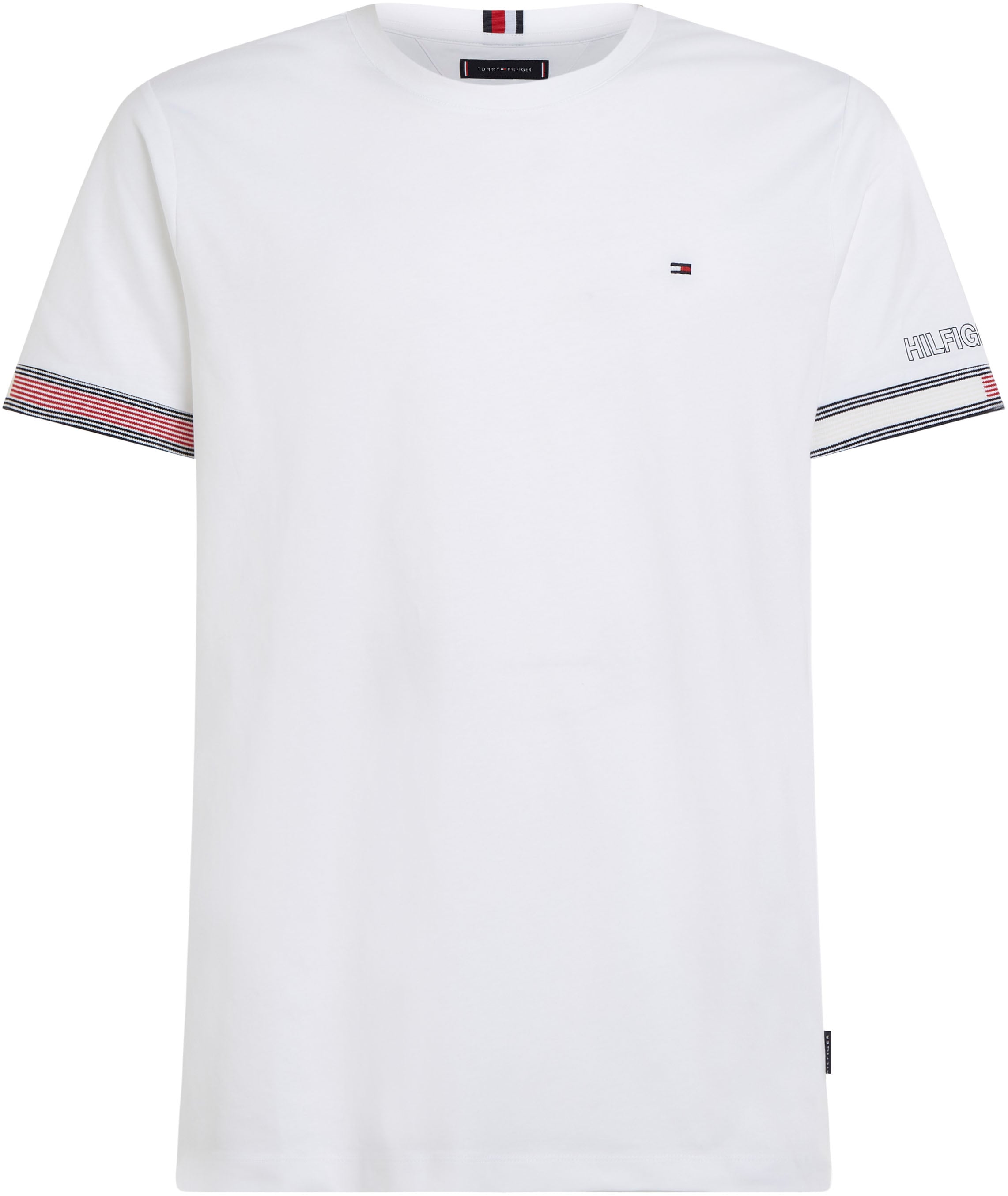 Tommy Hilfiger T-Shirt »FLAG CUFF BAUR | TEE« kaufen ▷