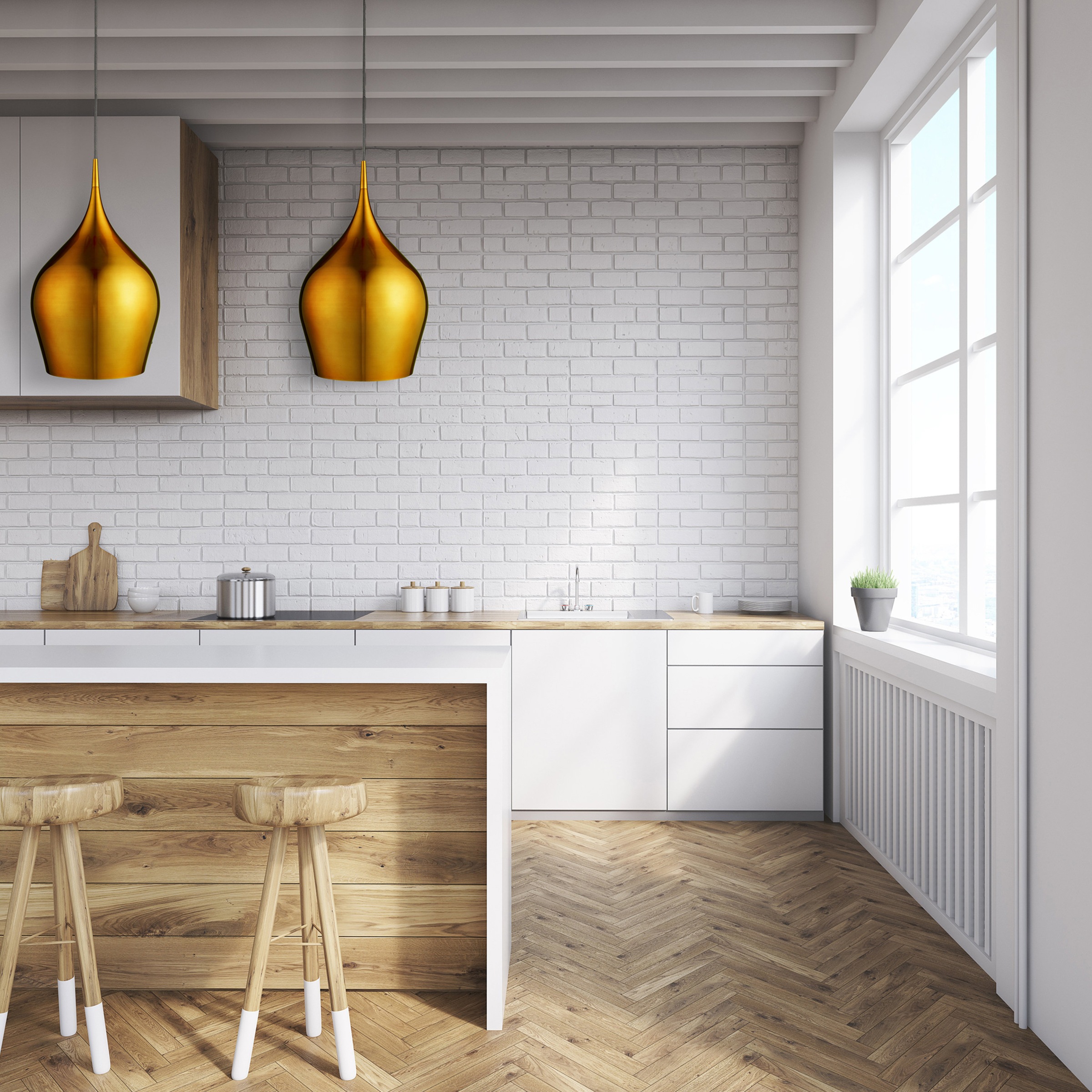 Searchlight Pendelleuchte »Vibrant-Pendelleuchte - Metallic« E27 1 Stk.
