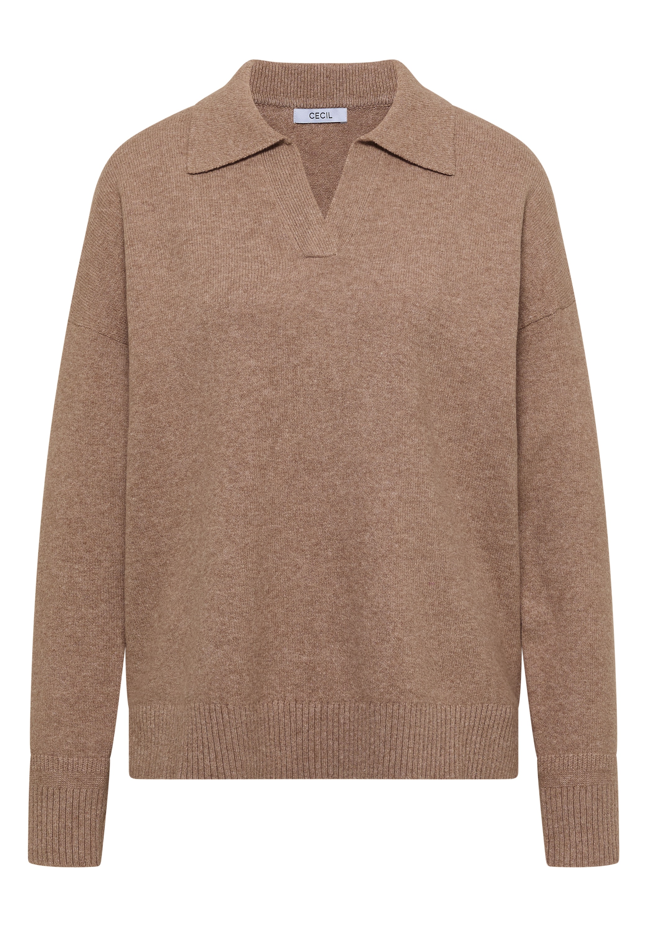 Cecil Strickpullover aus softem Materialmix