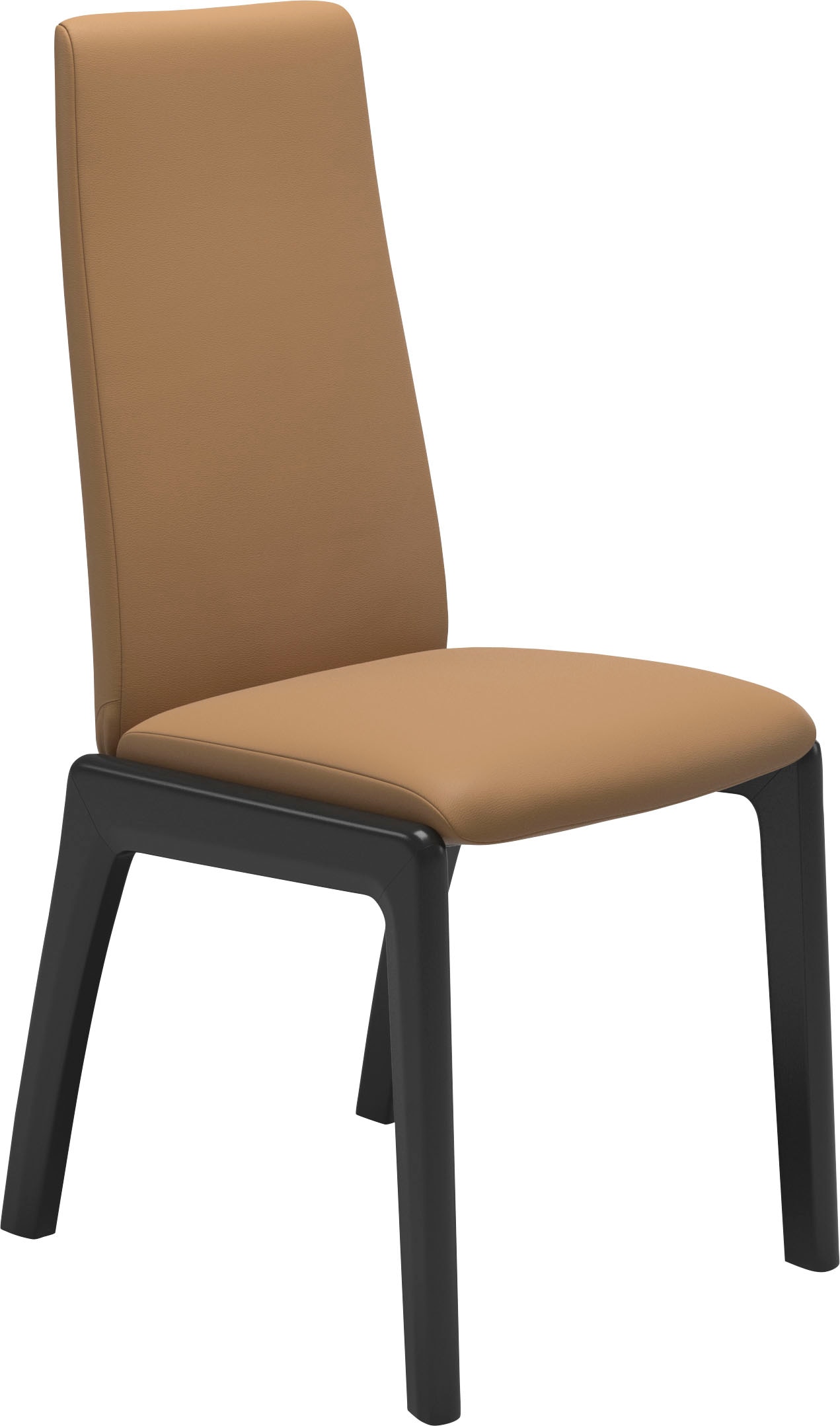 Stressless® Polsterstuhl »Laurel«, Leder PALOMA, High Back, Größe M, mit abgerundeten Beinen in Schwarz