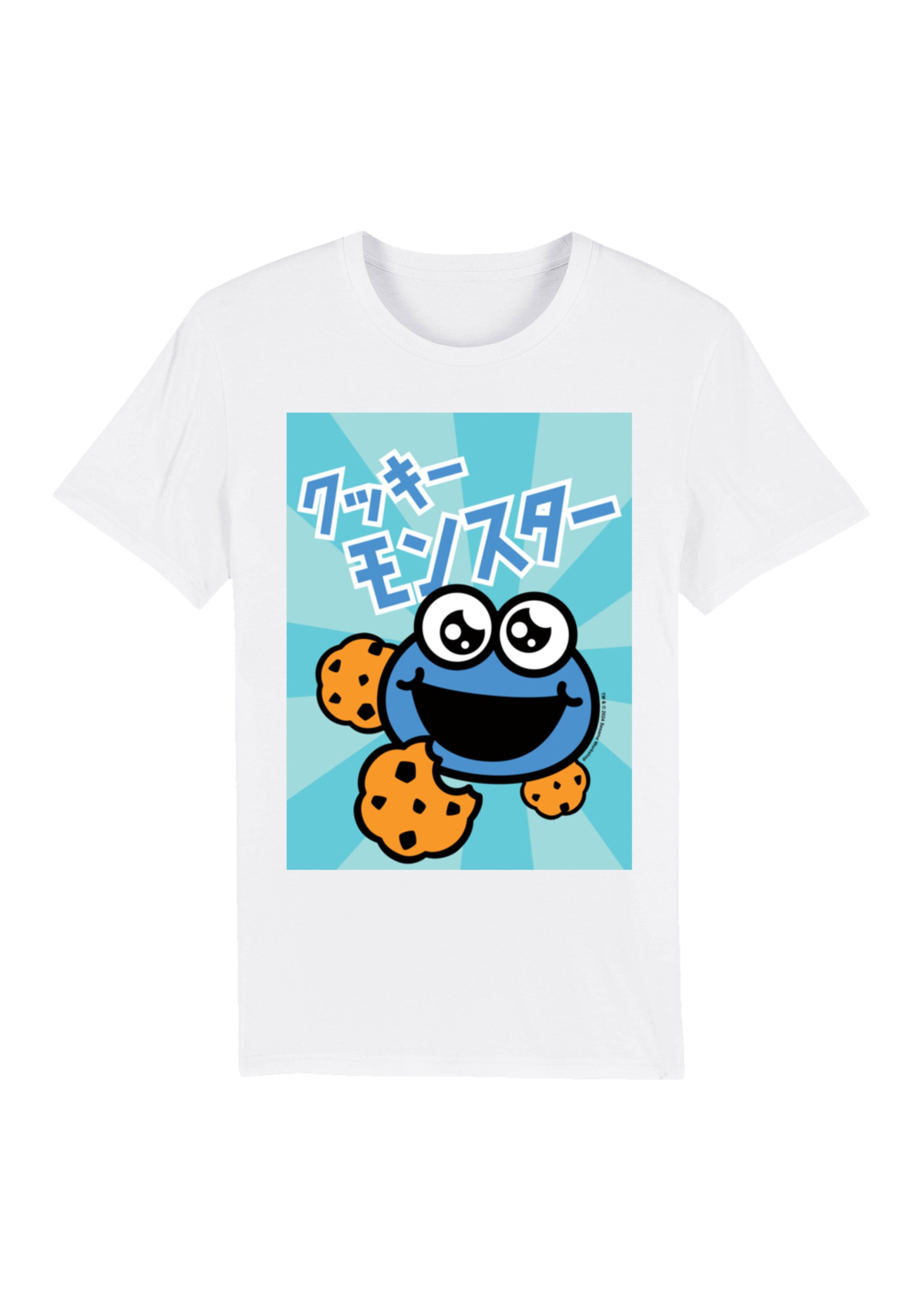 F4NT4STIC T-Shirt "Sesamstraße Cookie Monster Anime", Premium Qualität günstig online kaufen