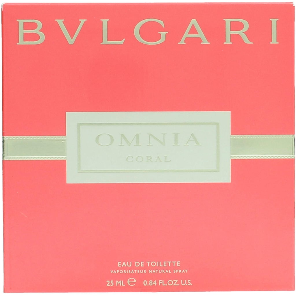 BVLGARI Eau de Toilette »Omnia Coral«