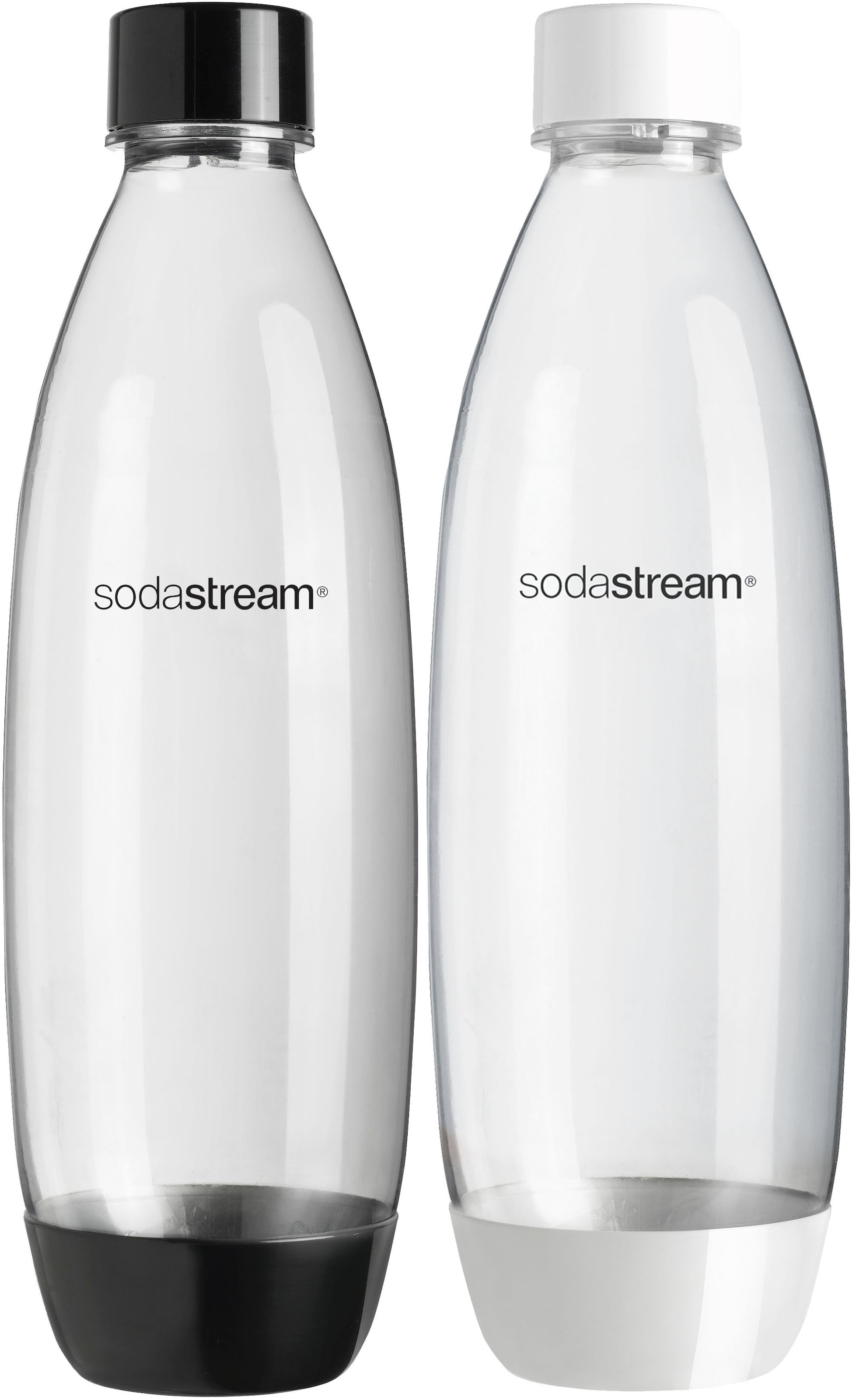 SodaStream Wassersprudler Flasche, (Set, 2 tlg.), passend für den SodaStream "Easy"