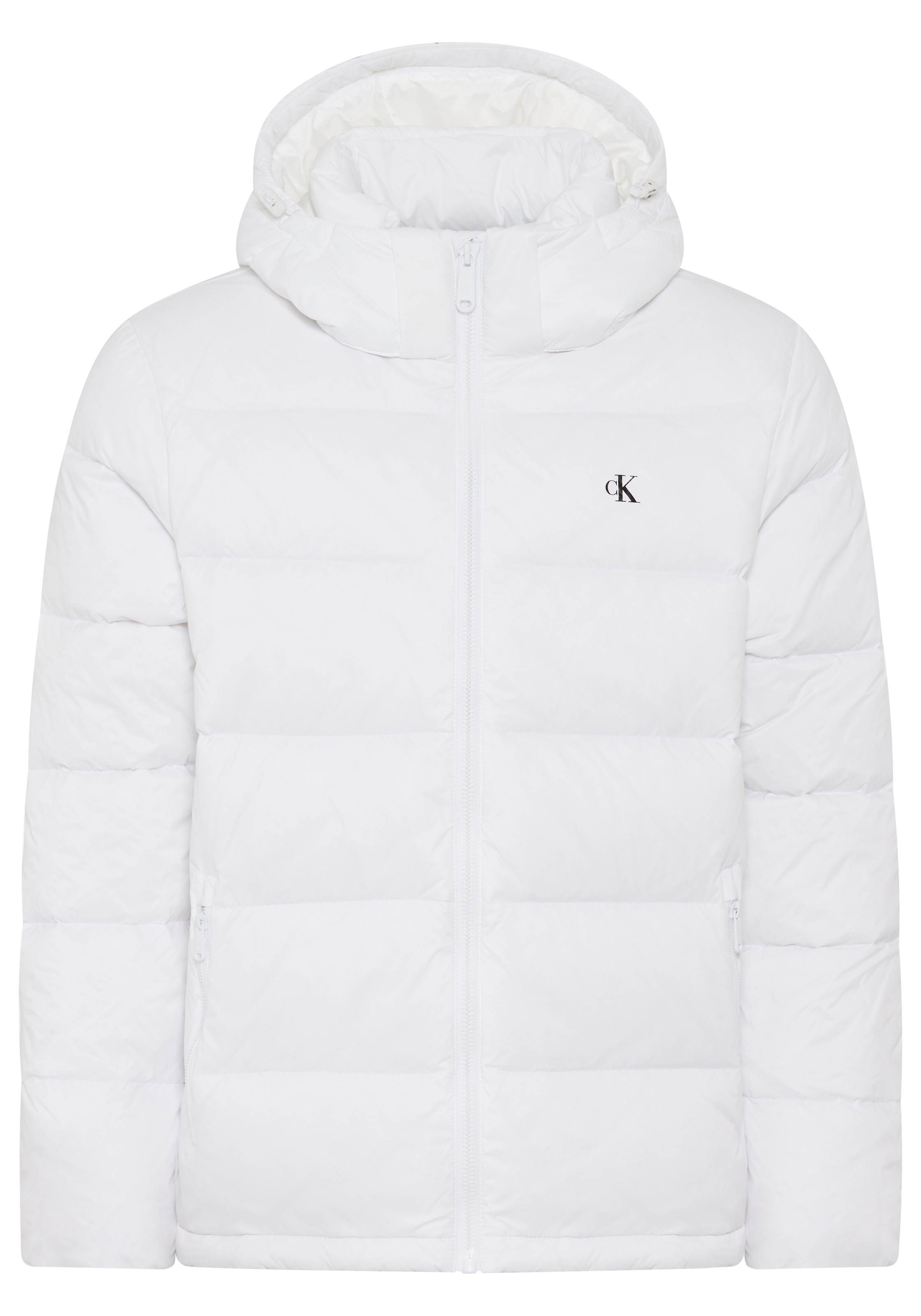 Calvin Klein Jeans Steppjacke "LS NYLN ZP OFF HD DW" mit Kapuze Kapuze, Reg günstig online kaufen