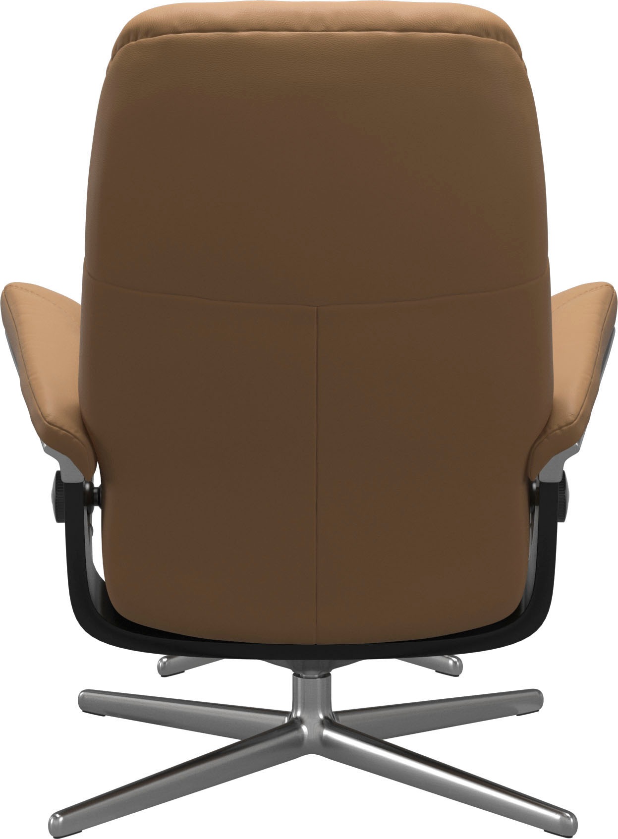 Stressless® Relaxsessel »Consul«, mit Cross Base, Größe S, M & L, Holzakzent Schwarz
