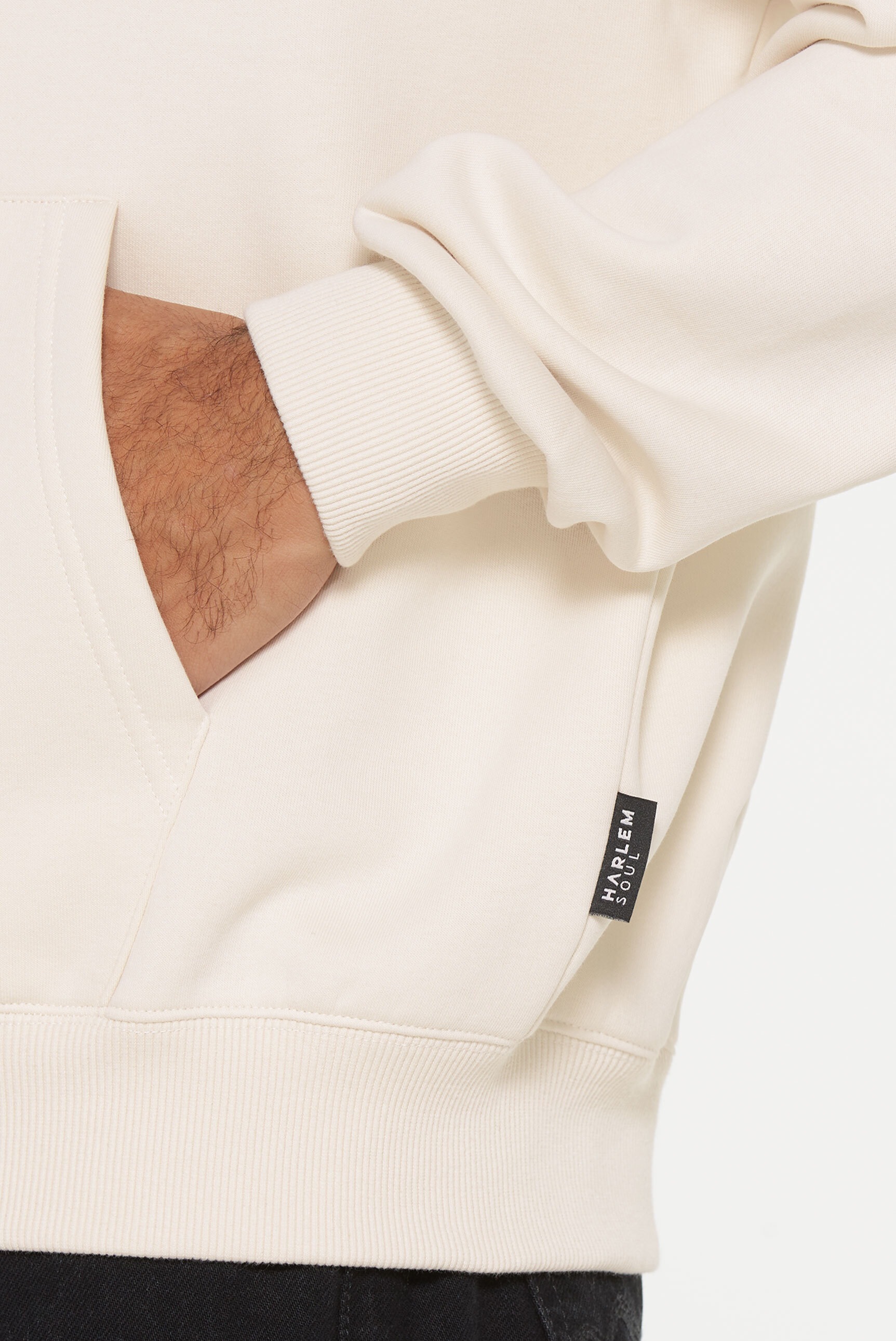 Harlem Soul Kapuzensweatjacke, mit Baumwolle