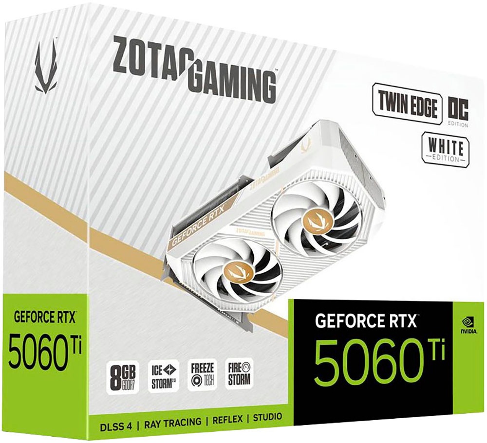 Zotac Grafikkarte »GAMING GeForce RTX 5060 Ti Twin Edge OC 8 GB« 8 GB GDDR7