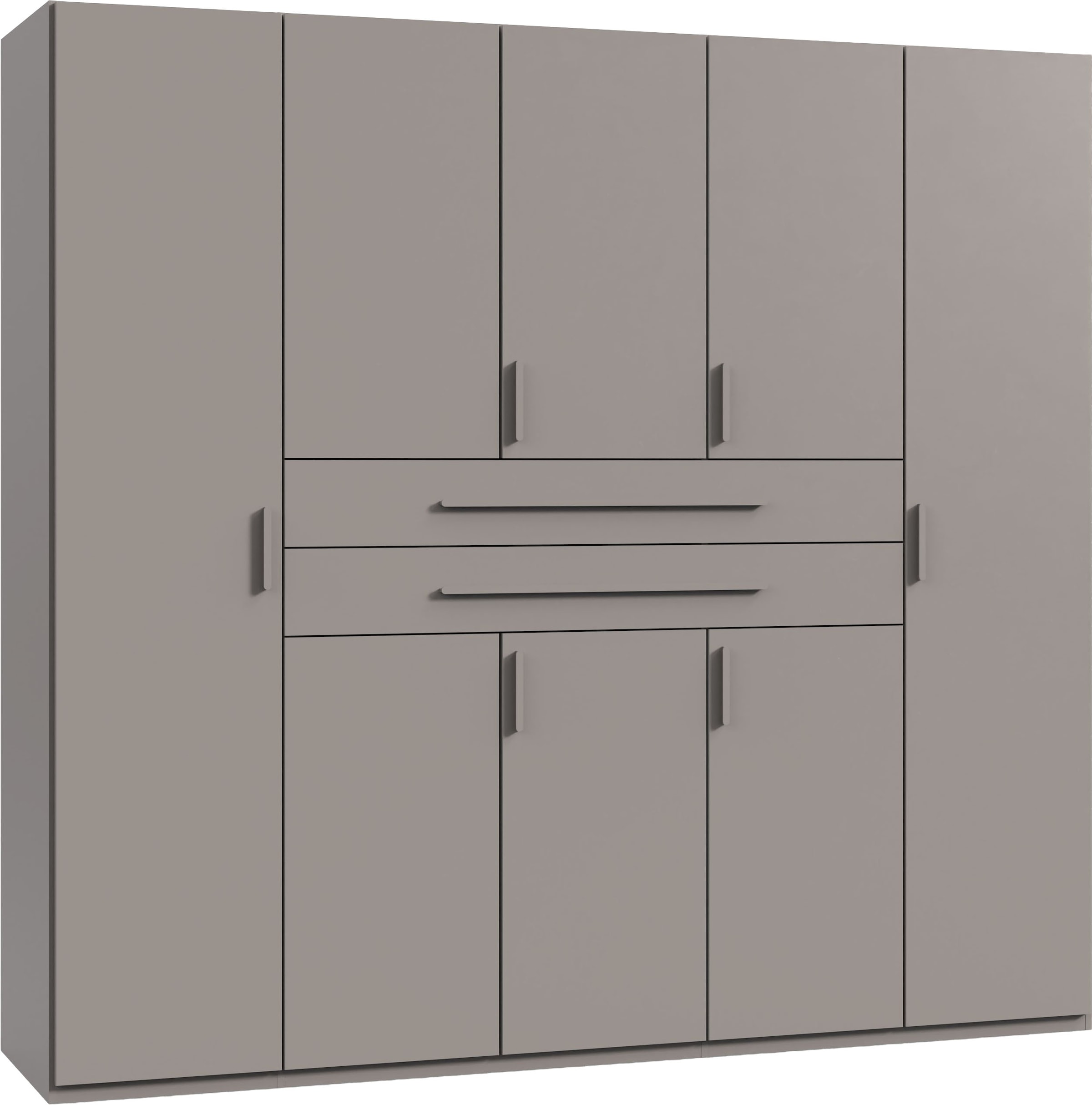 Wimex Drehtürenschrank "Digit, erhältlich in den Breiten 180cm, 225cm oder 270cm" Schlafzimmer Schrank Bestseller in moderner Optik, Kleiderschrank inkl. zwei Schubkästen in zentraler Höhe