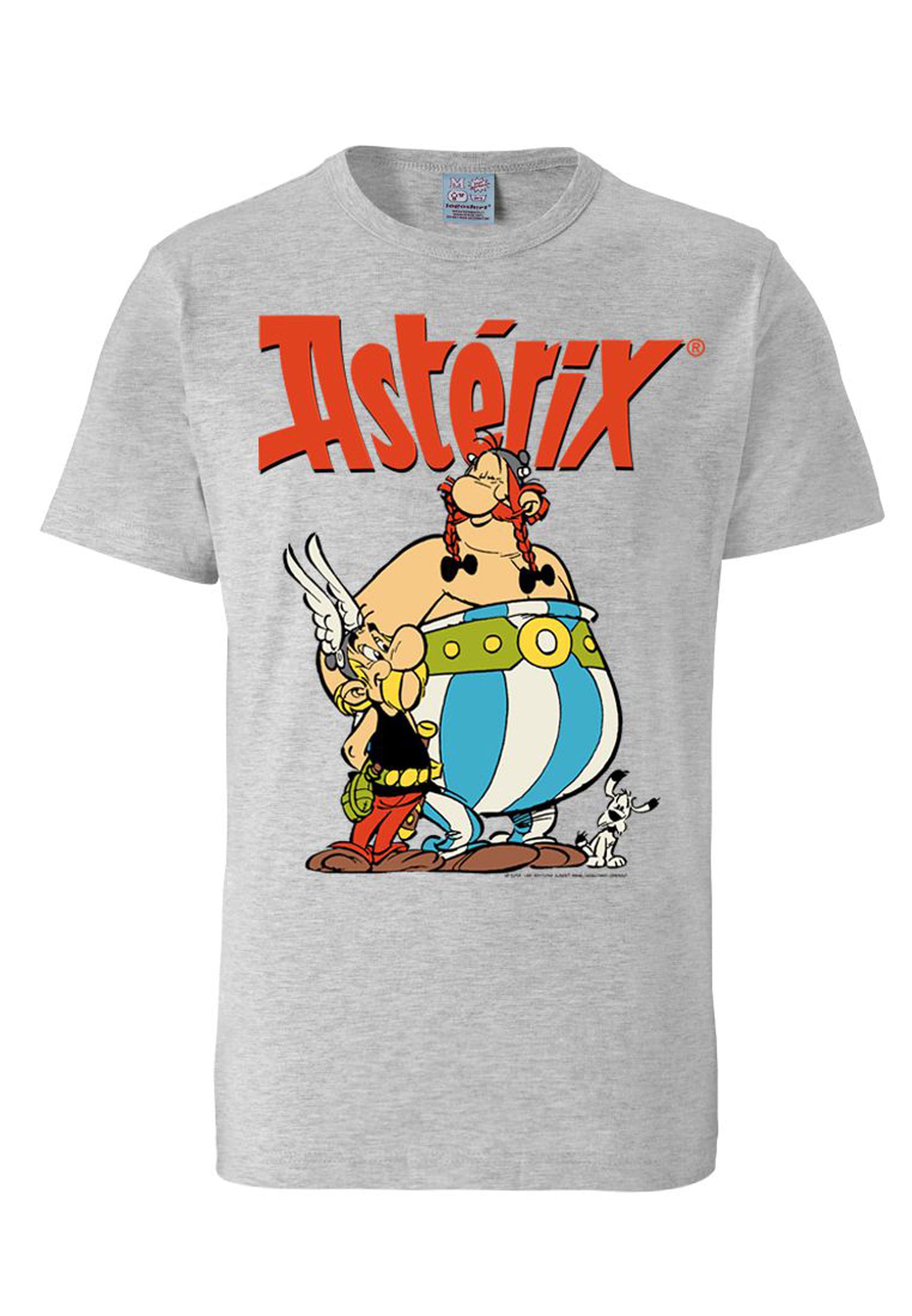 LOGOSHIRT T-Shirt »Asterix der Gallier - Asterix & Obelix«, mit lizenziertem Print