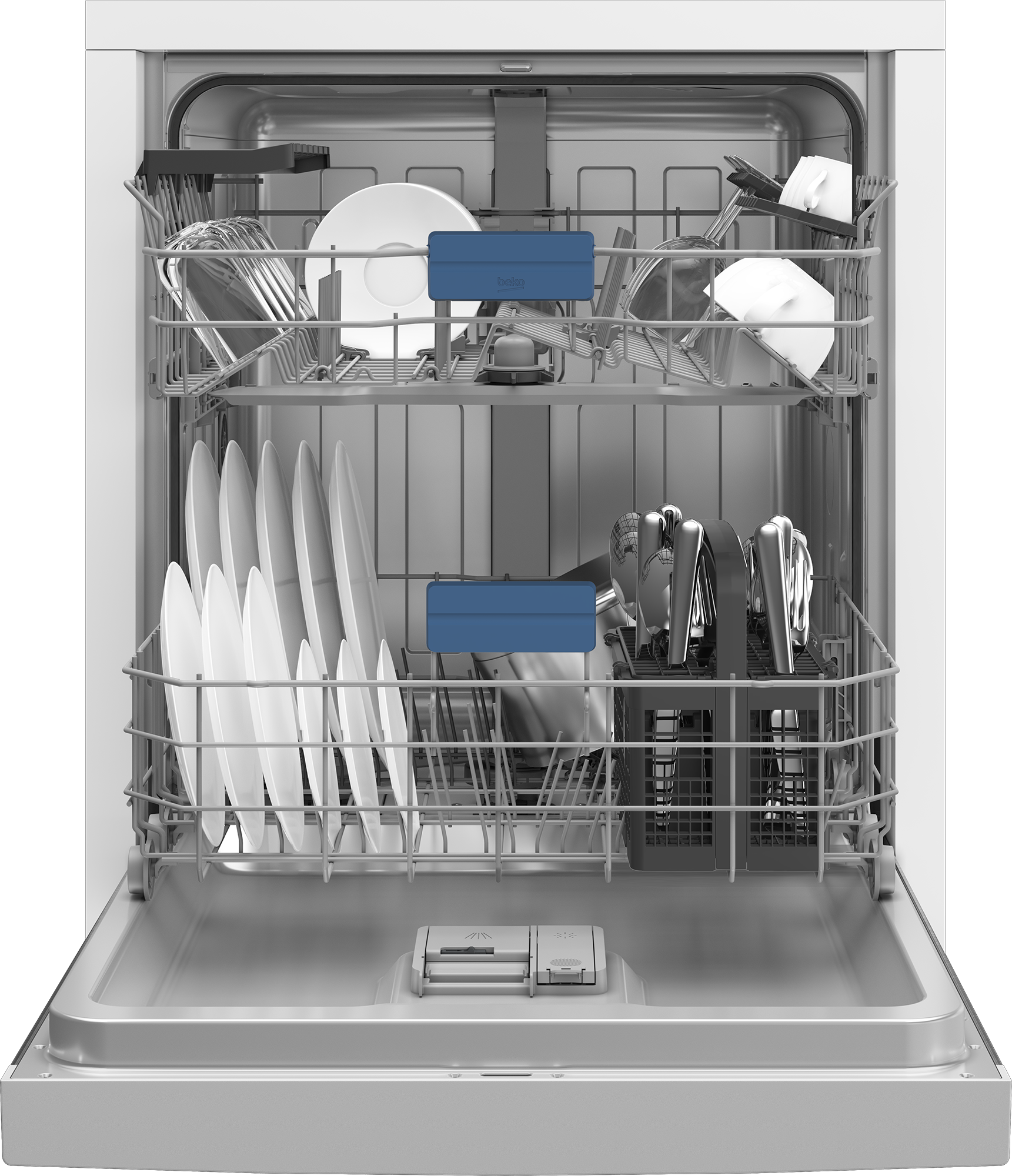 Thumbnail - BEKO Unterbaugeschirrspüler "BDUN36451X" 9,5 l 14 tlg. Maßgedecke