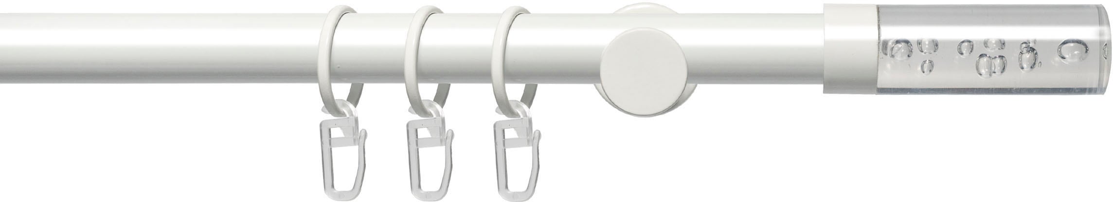 Liedeco Gardinenstange "Fertigstilgarnitur 20 mm Power Zylinder Acryl" Ø 20 günstig online kaufen