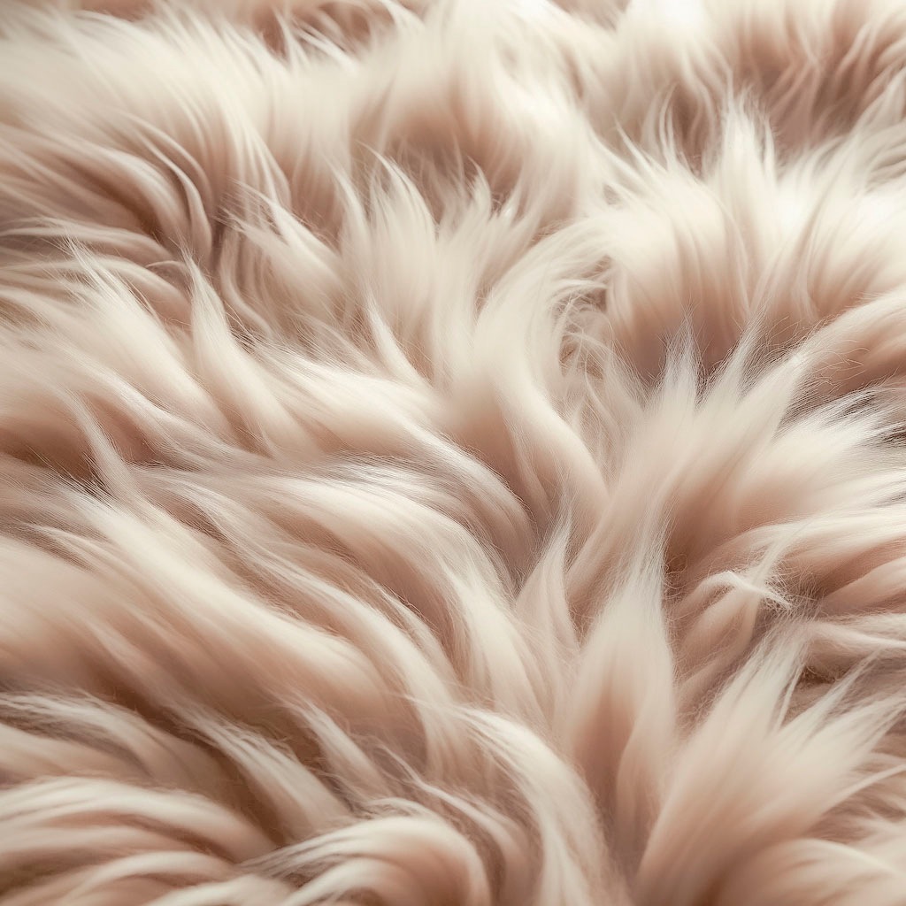 Thumbnail - KiNZLER Fellteppich "Kunstfell" fellförmig 30 mm Höhe Uni-Farben, weich & flauschig, waschbar, ideal als Bettvorleger