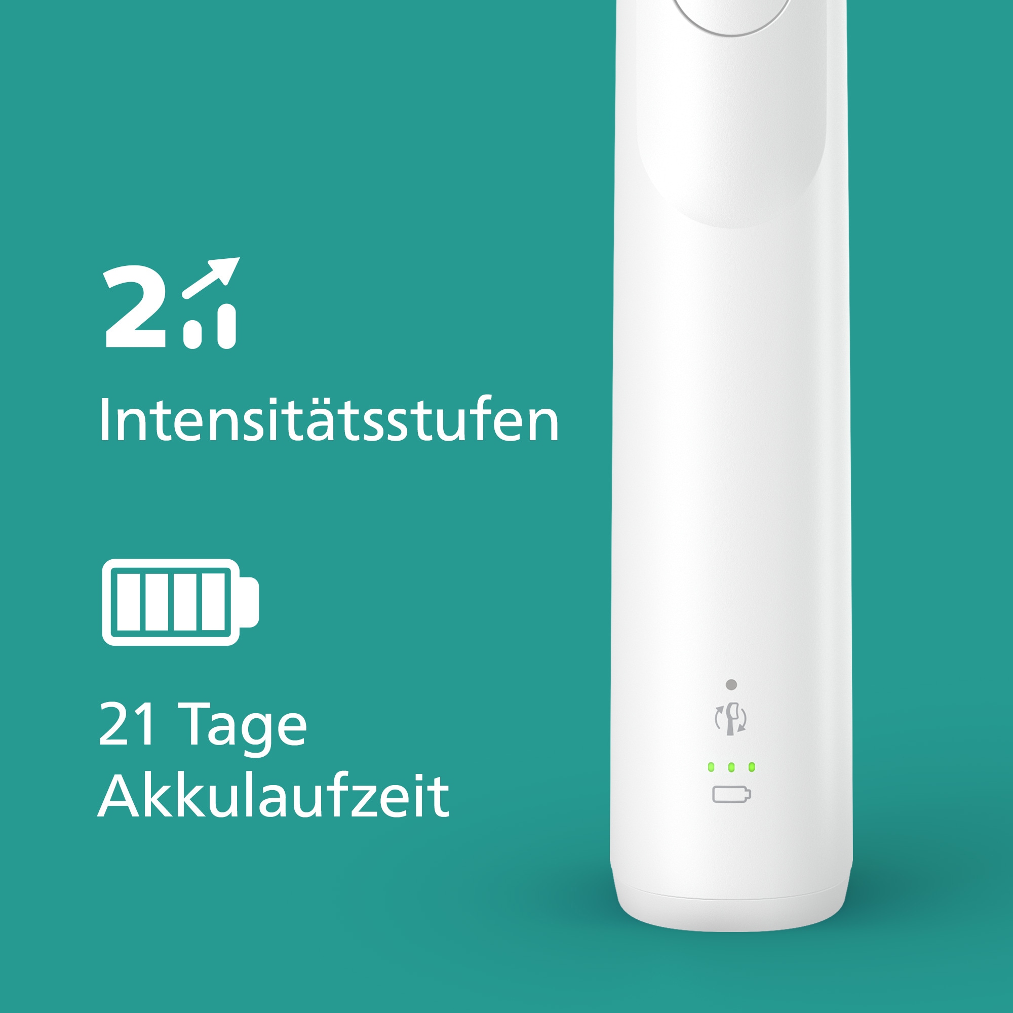 Philips Sonicare Elektrische Zahnbürste »Series 5300 HX7108/01«, 1 St. Aufsteckbürsten, mit Andruckkontrolle, 2 Intensitätsstufen, inkl. Ladegerät