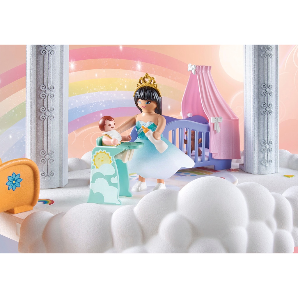 Playmobil® Konstruktions-Spielset »Himmlische Babywolke (71360), Princess Magic«, (63 St.)