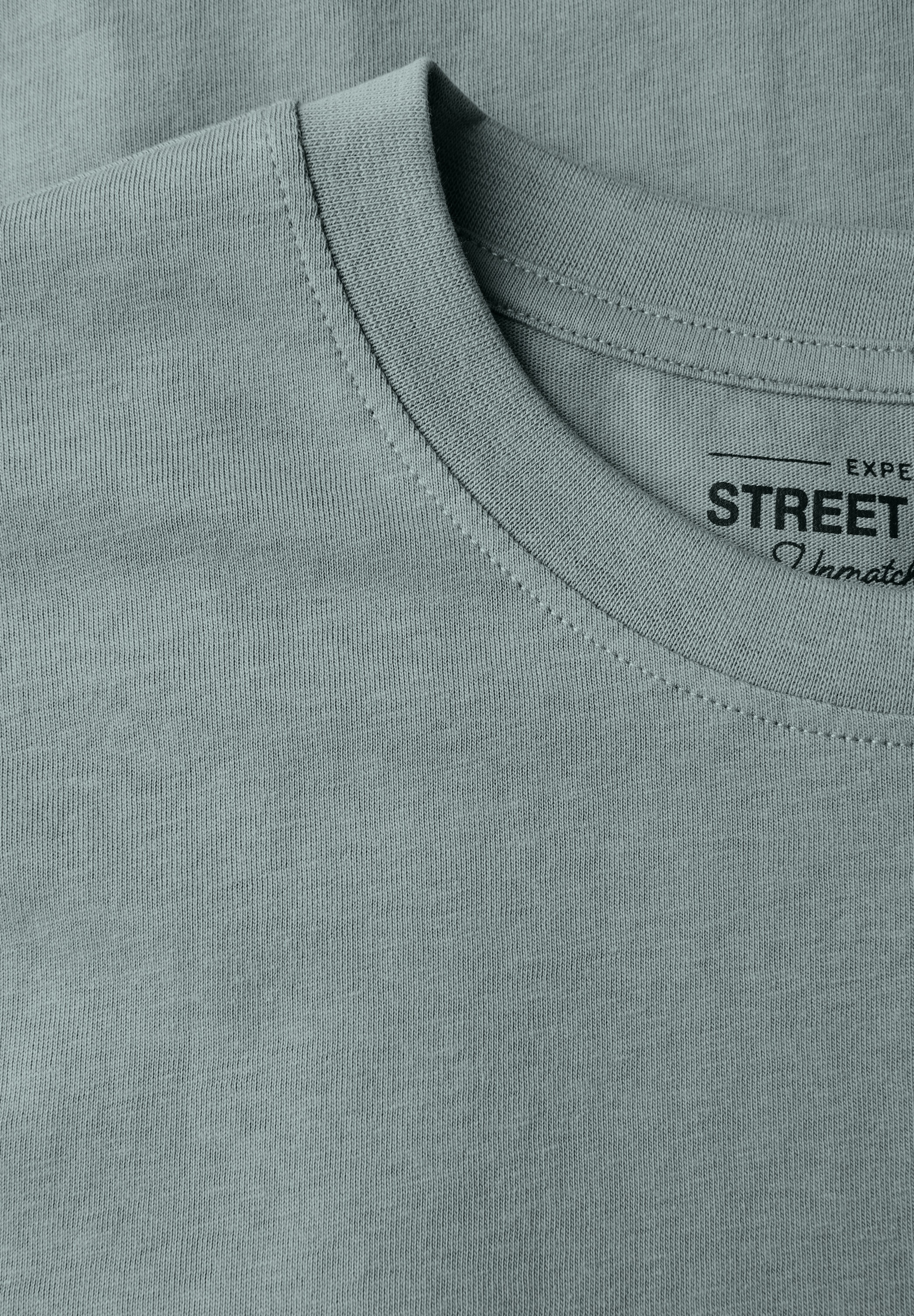 STREET ONE MEN T-Shirt, aus reiner Baumwolle