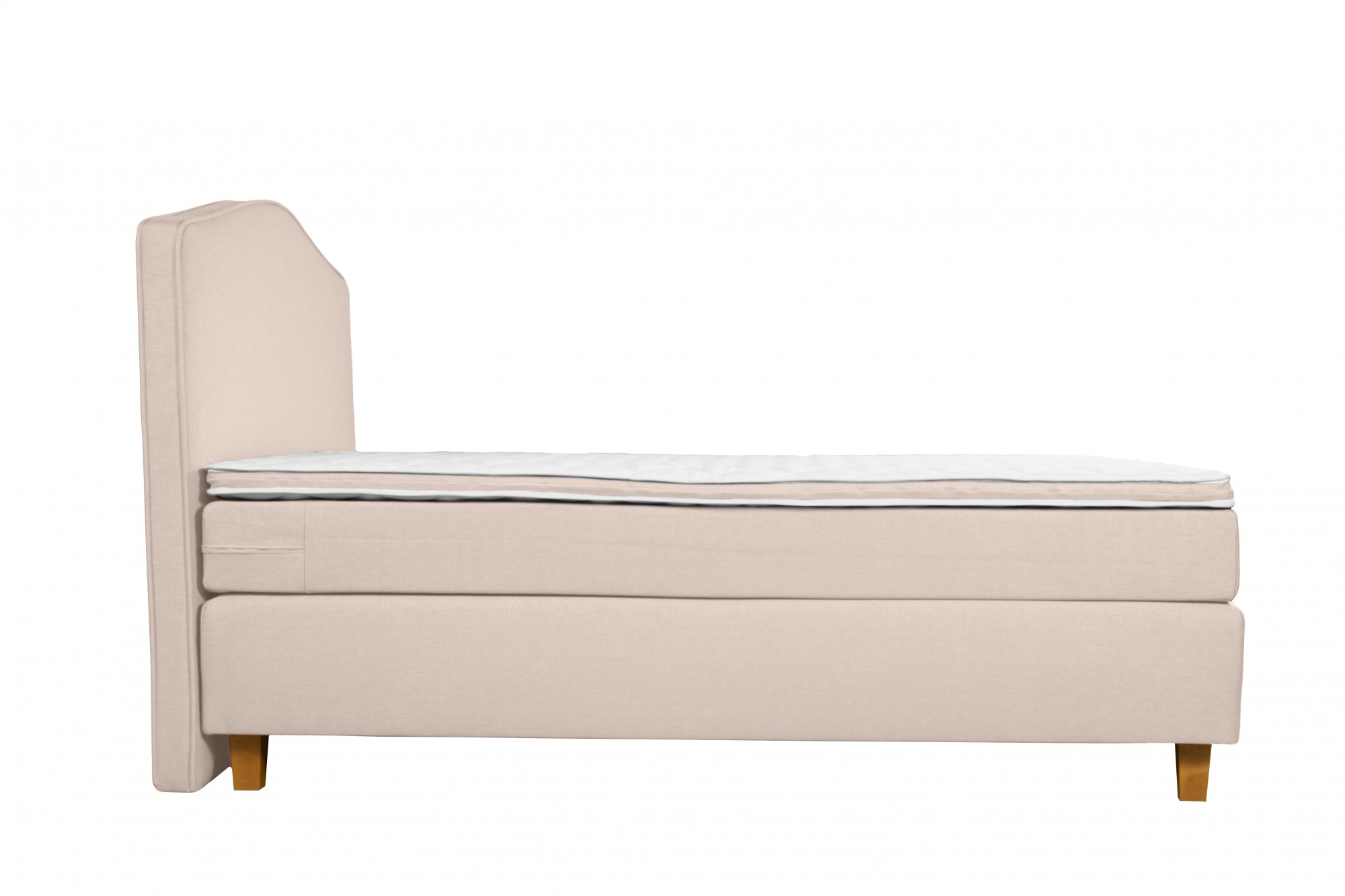 INOSIGN Boxspringbett »Jalma«, Füße aus massiver Birke ; Inkl. Topper