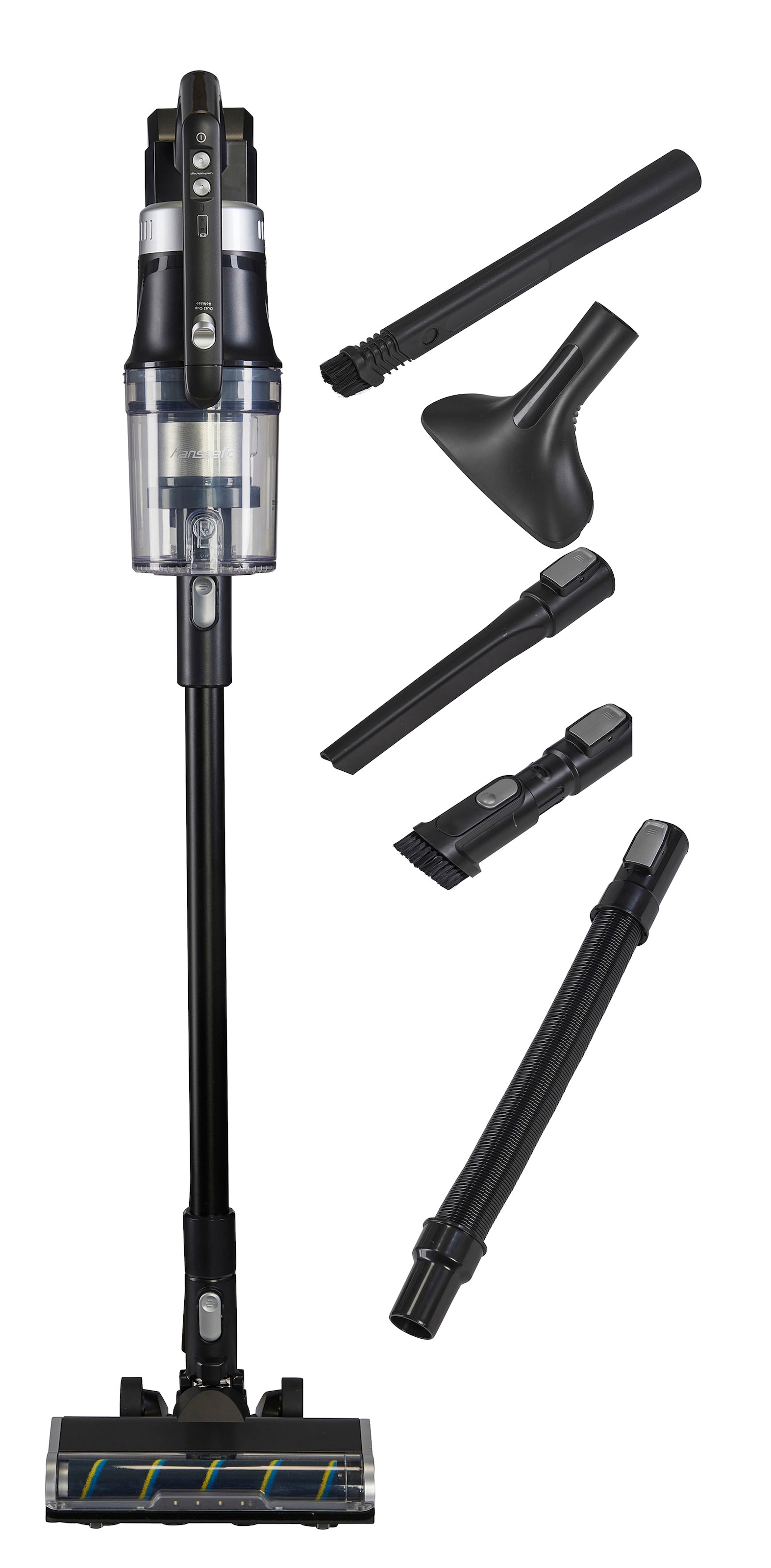 Hanseatic Akku-Hand-und Stielstaubsauger "HVS450BMC Akku Staubsauger, LED B günstig online kaufen