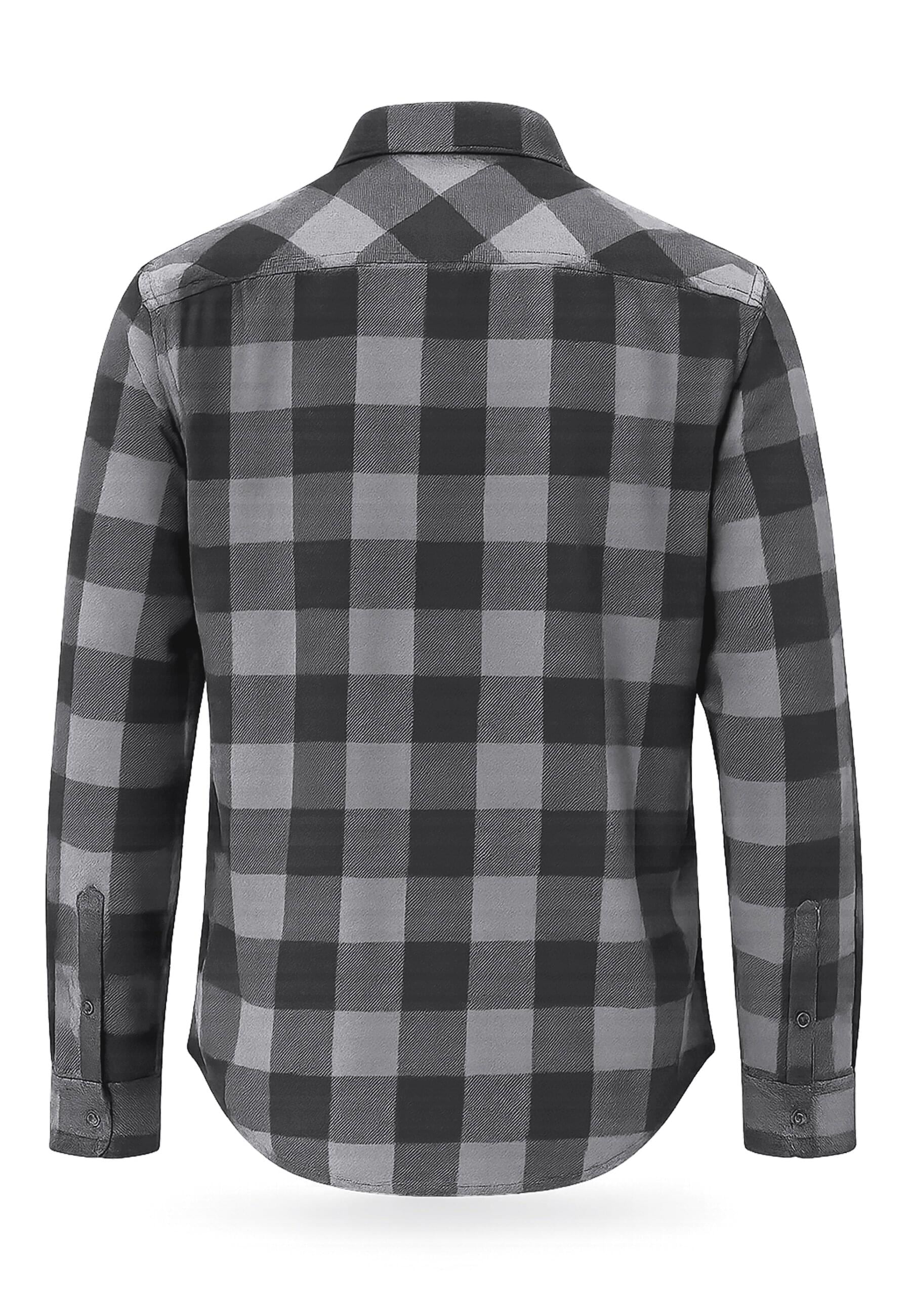 Brandit Langarmhemd »Brandit Herren Checked Shirt«, (1 tlg.)