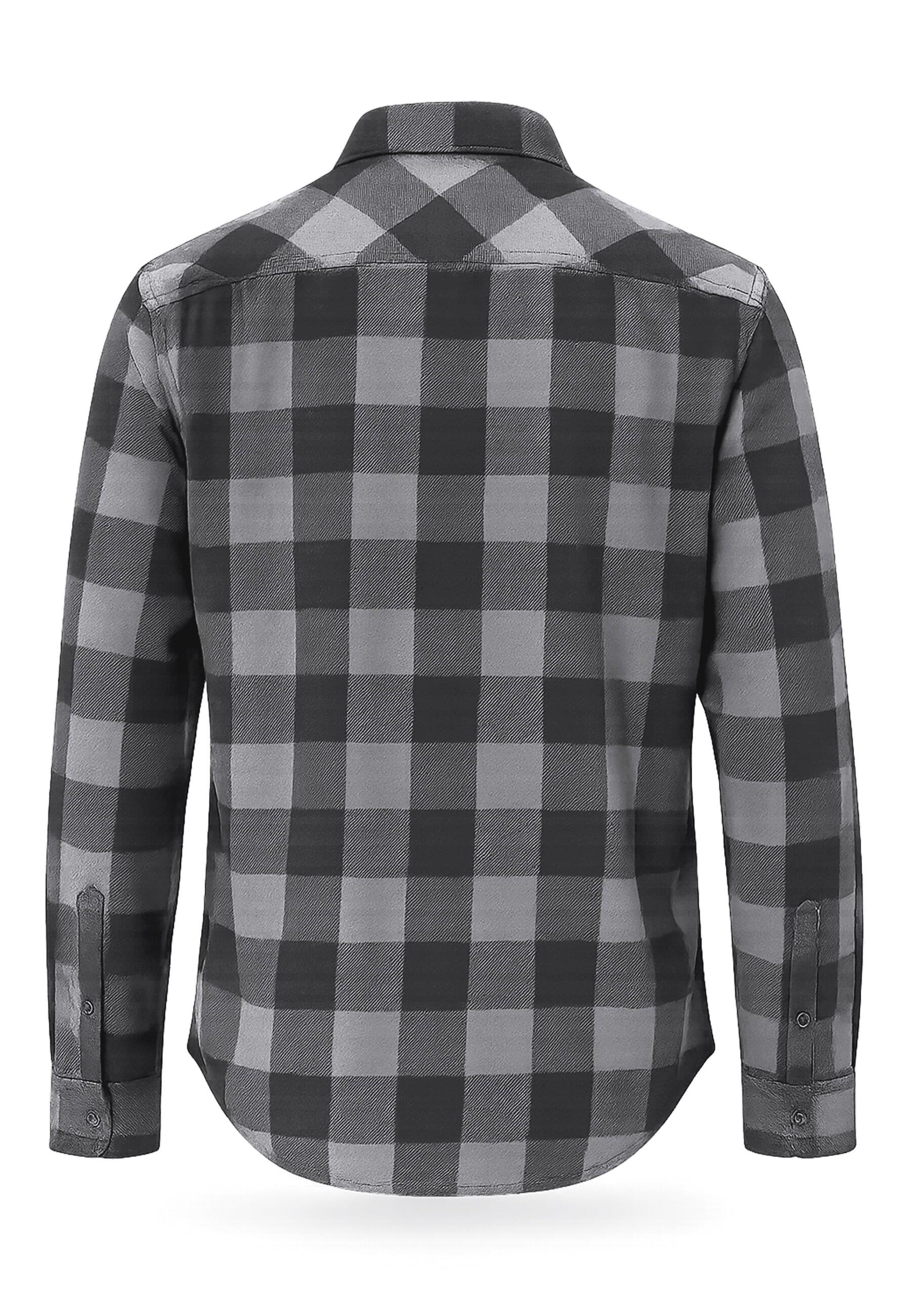 Brandit Langarmhemd "Brandit Herren Checked Shirt", (1 tlg.) günstig online kaufen