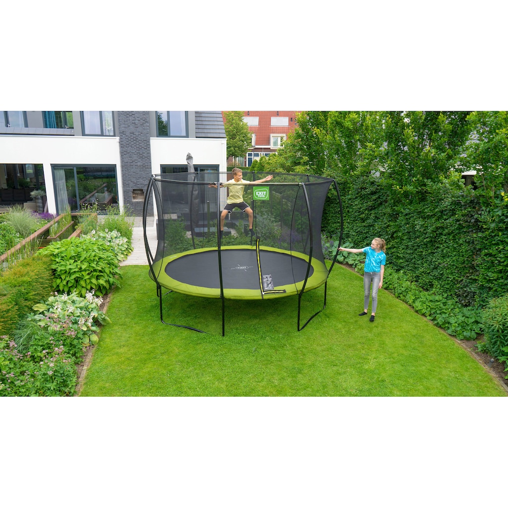 EXIT Gartentrampolin »Silhouette«, Ø 244 cm, mit Sicherheitsnetz