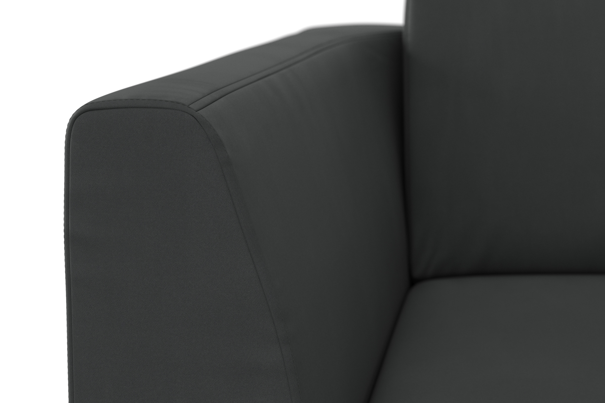 sit&more Ecksofa »Lindholm L-Form«, mit Sitztiefenverstellung und Federkern