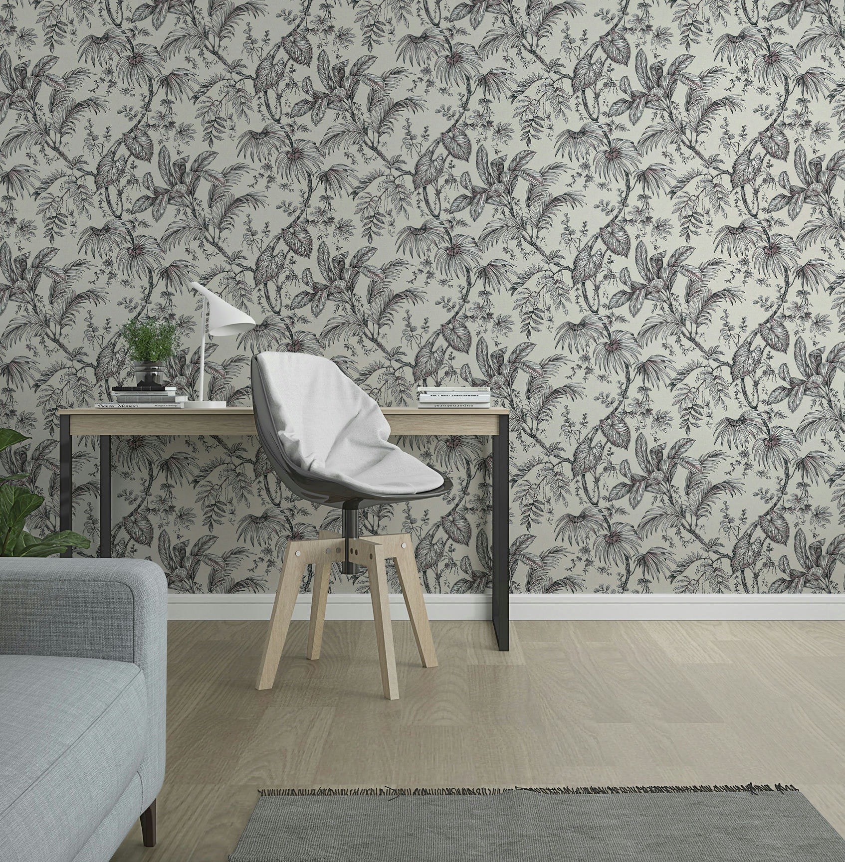 Marburg Vliestapete »Tranquil Tropics«, botanisch, moderne Tapete für Wohnzimmer Schlafzimmer Küche