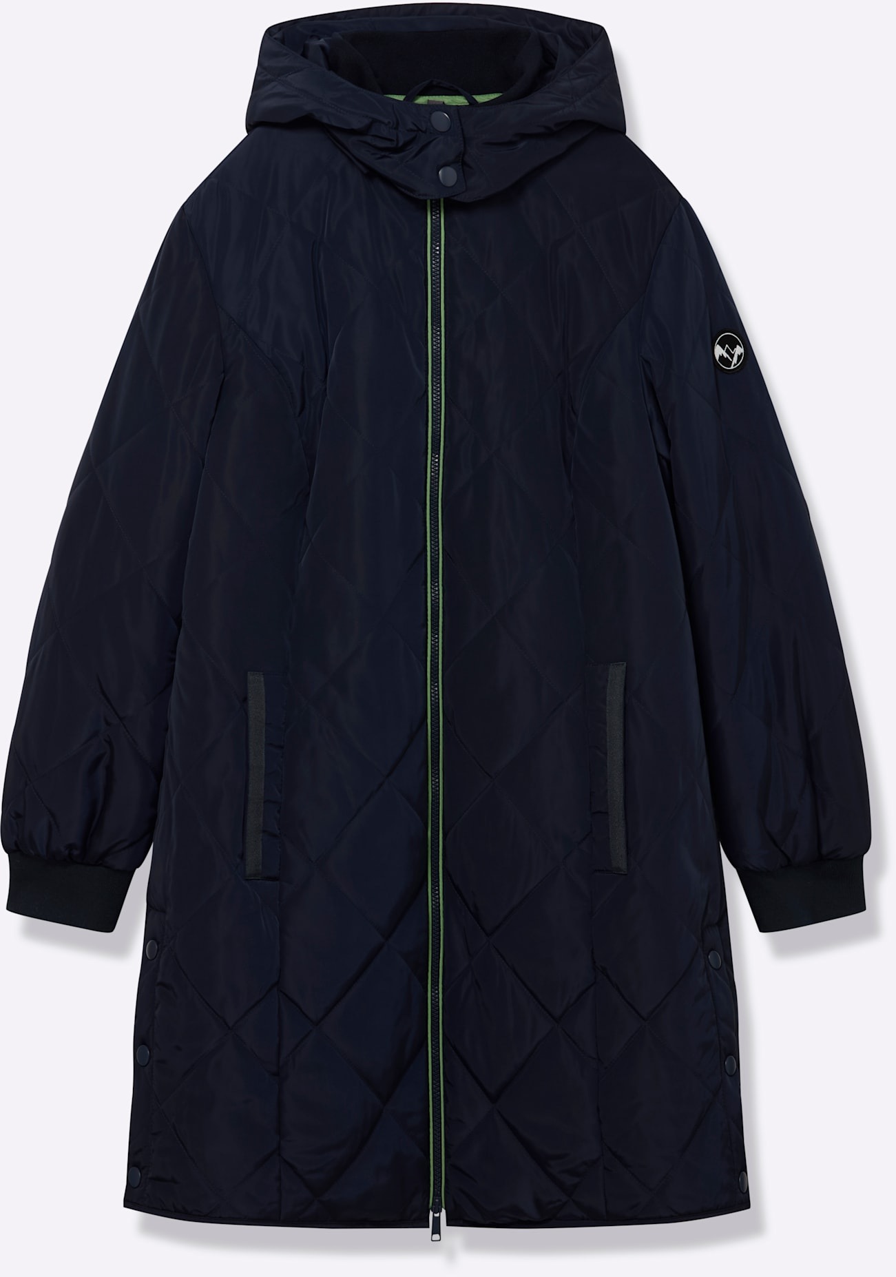 Sheego Steppjacke, mit Kapuze