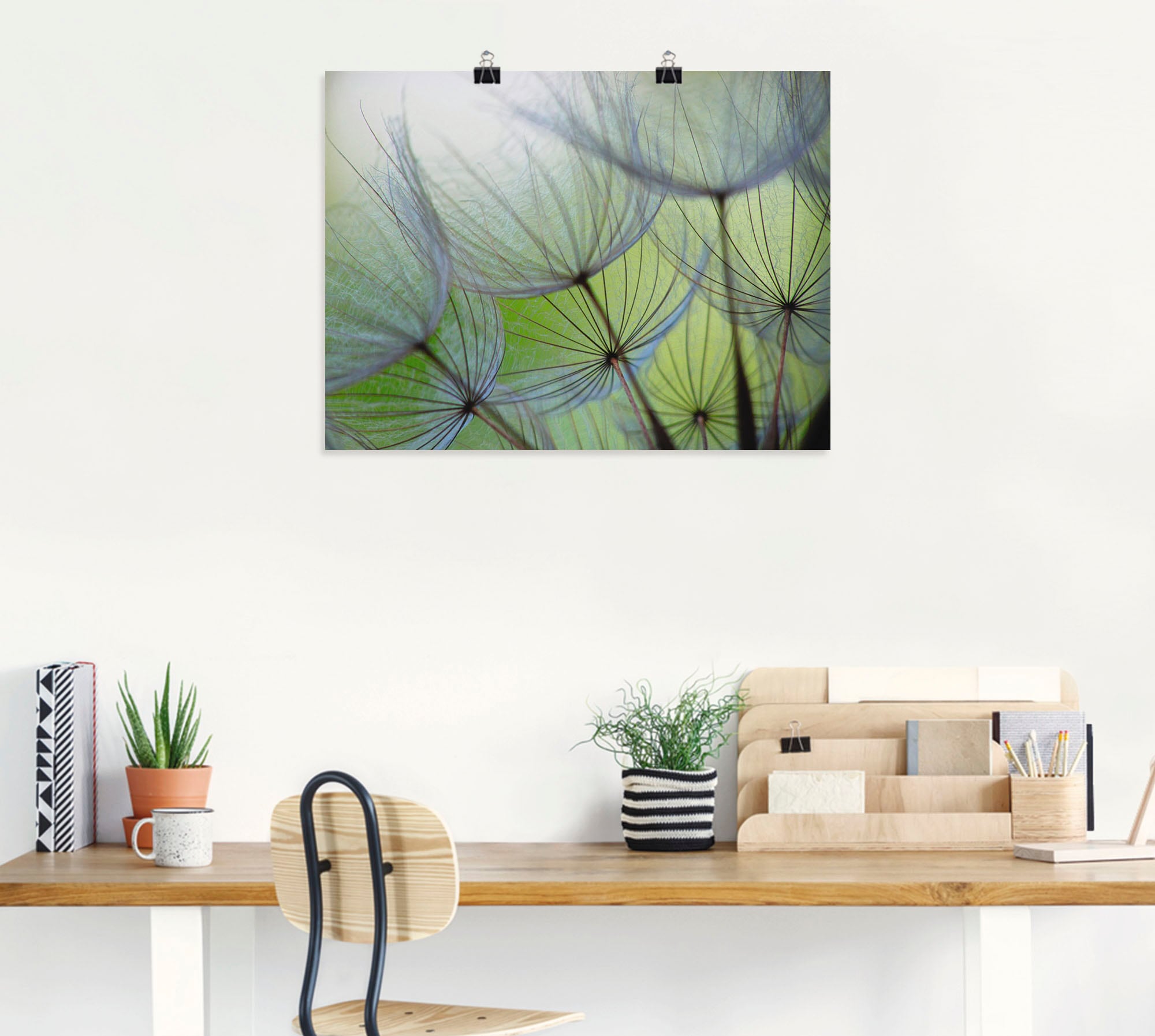 Artland Wandbild »Pusteblumen-Samen II«, Blumen, (1 St.), als Leinwandbild, Poster in verschied. Größen