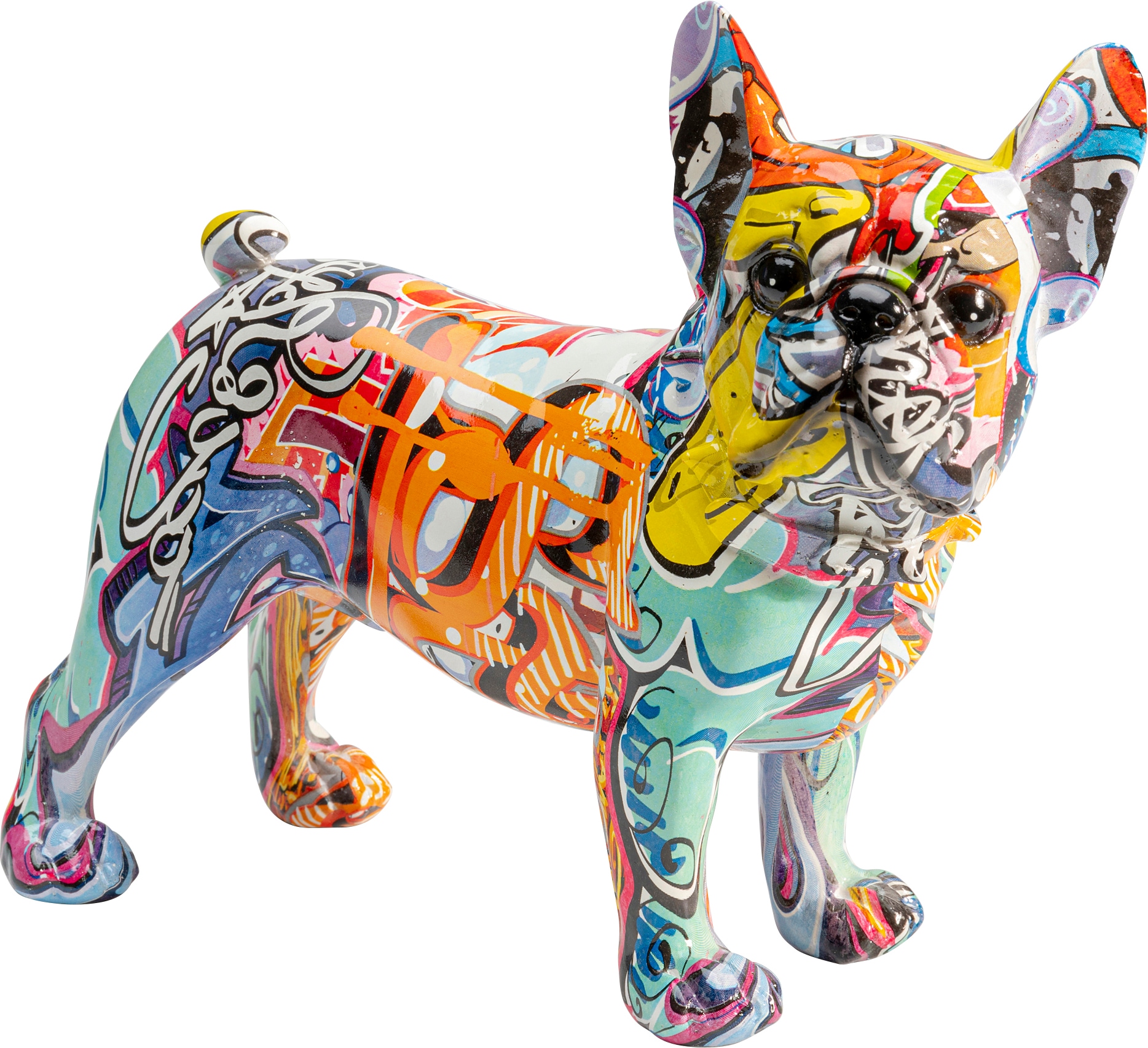 Kare Design Dekofigur "Deko Figur Graffiti Dog" günstig online kaufen