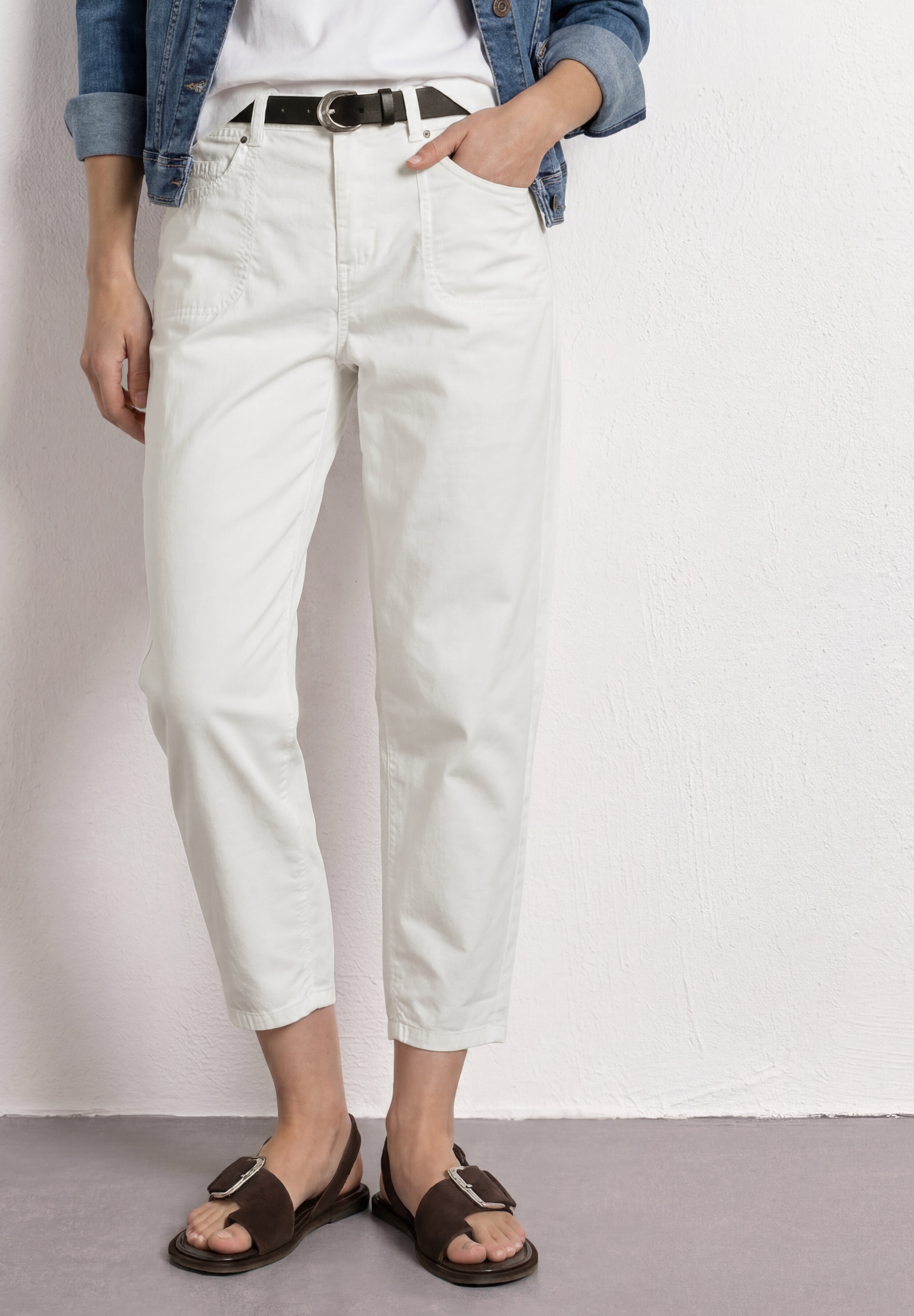 STREET ONE Stoffhose  High Waist